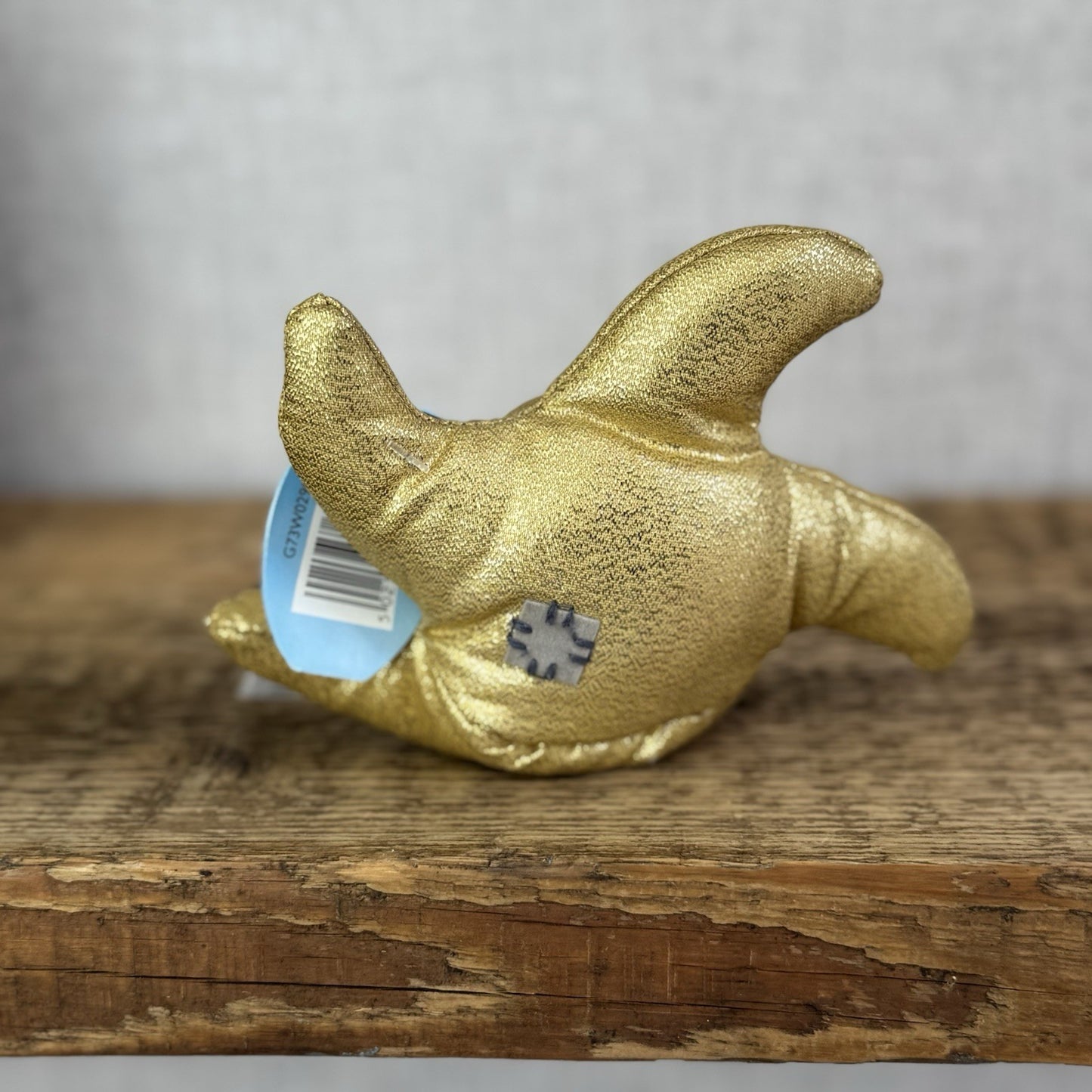 Blue Nose Friends Spangle The Gold Star #115 - Iridescent Star Beanie Soft Toy