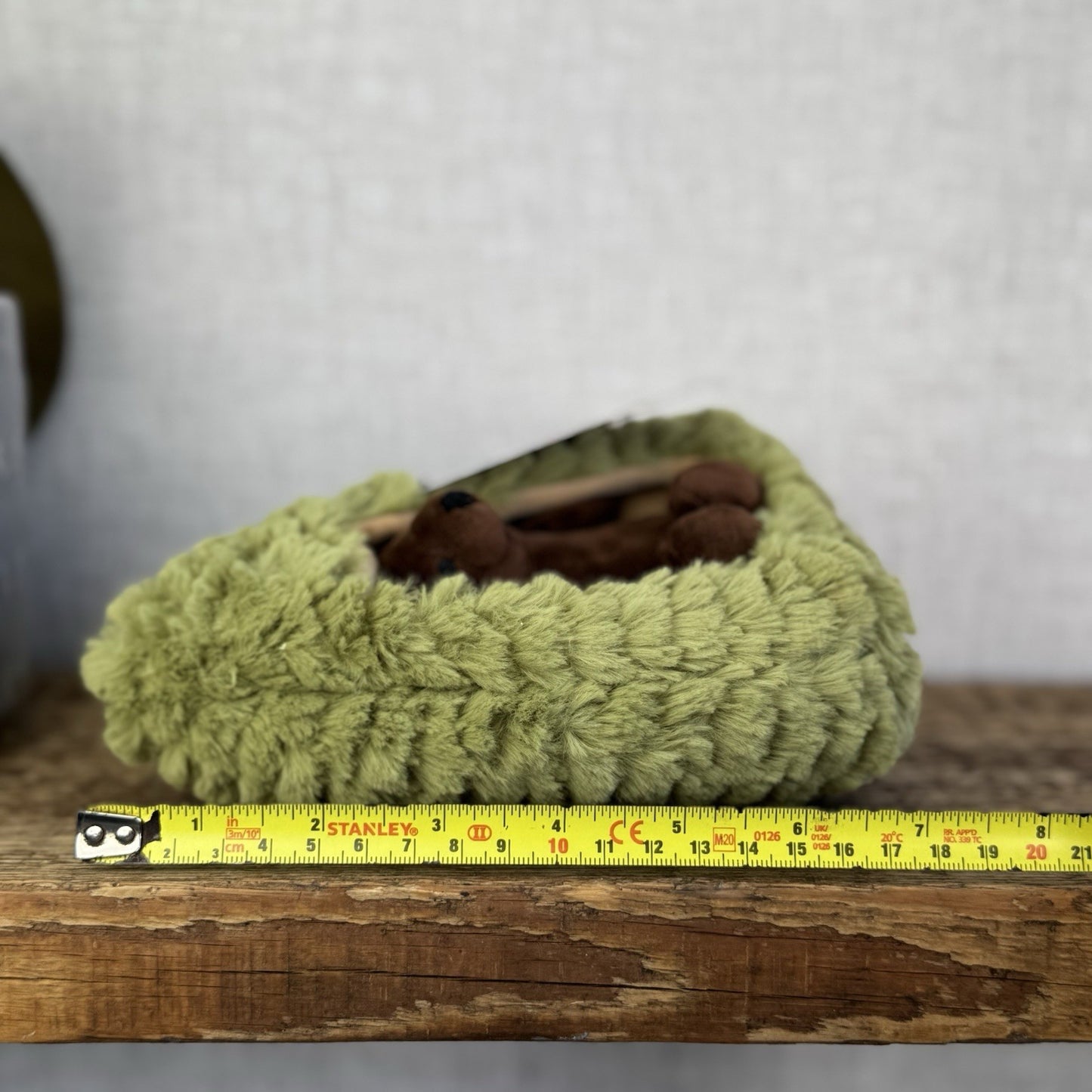 Jellycat Forest Fauna Bear - Tiny Pocket Pal Bear With Tree House Cute Plush 8"