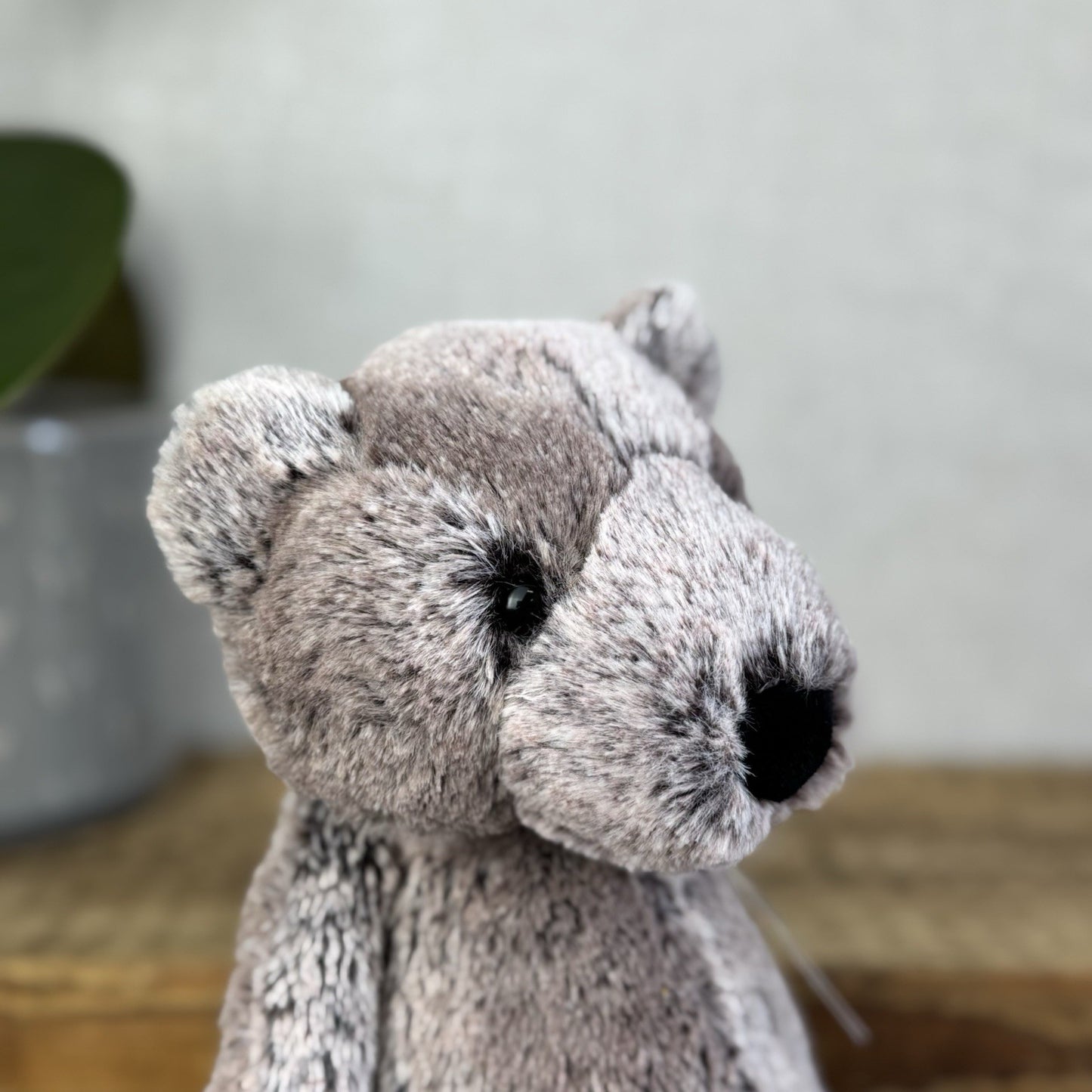 Jellycat Bramble Bear - Medium Woodland/cottontail colour Bashful Bear 12"