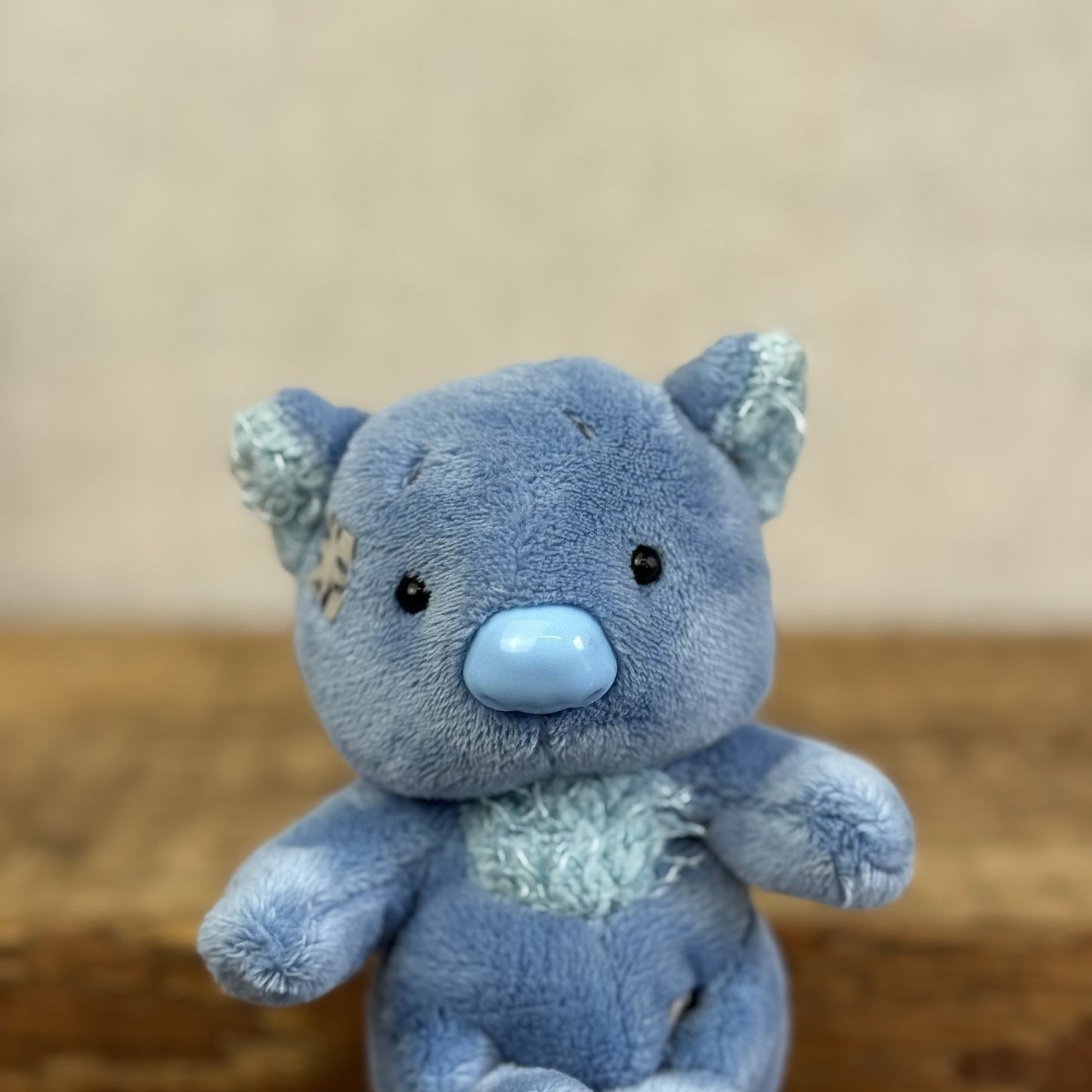Blue Nose Friends Deelish Wombat #127 - Blue Mini Wild Animal Beanbag Plush NWOT