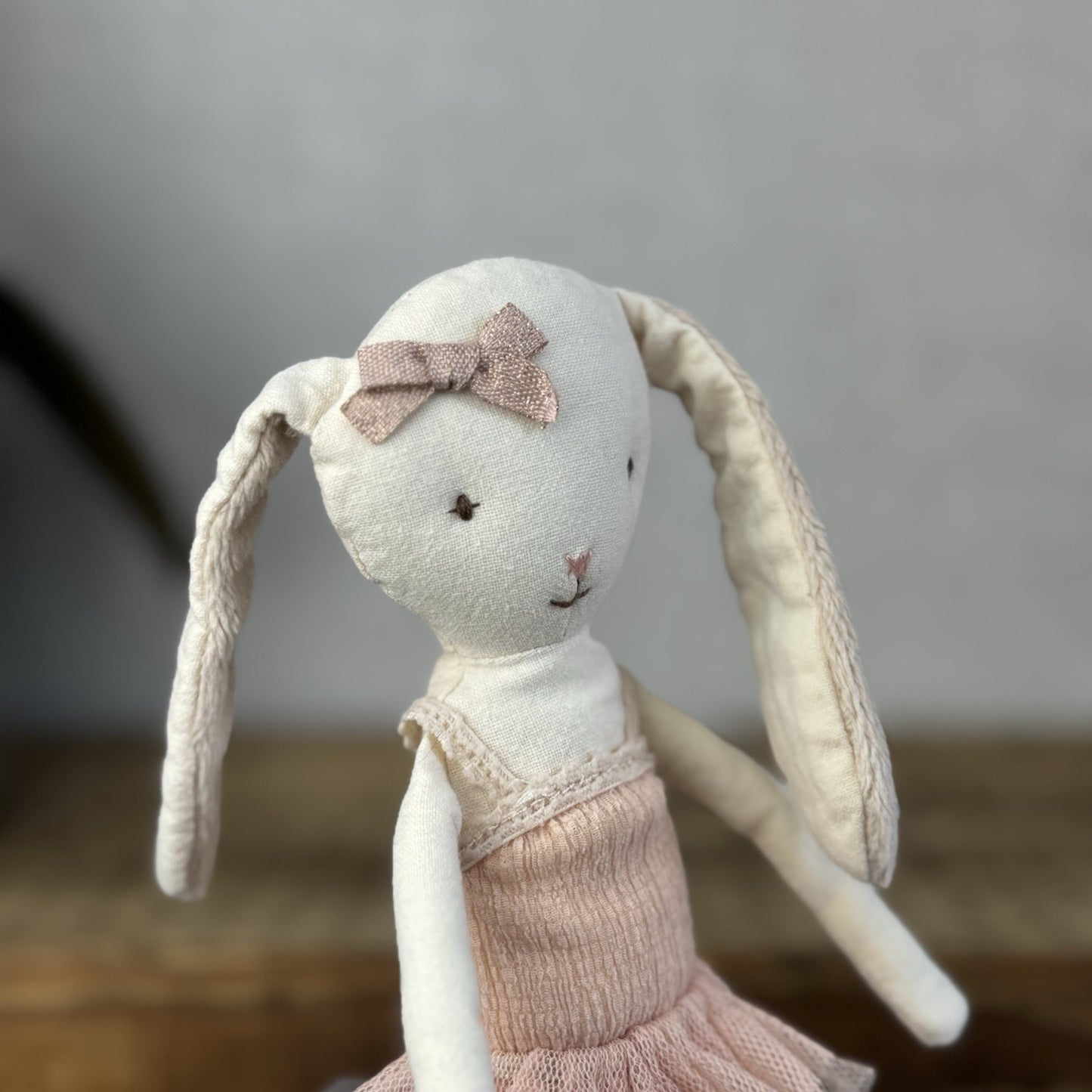 Maileg Dancing Ballerina Bunny Retired 2018 (No Tube) Retired Magnetic Hands 9”