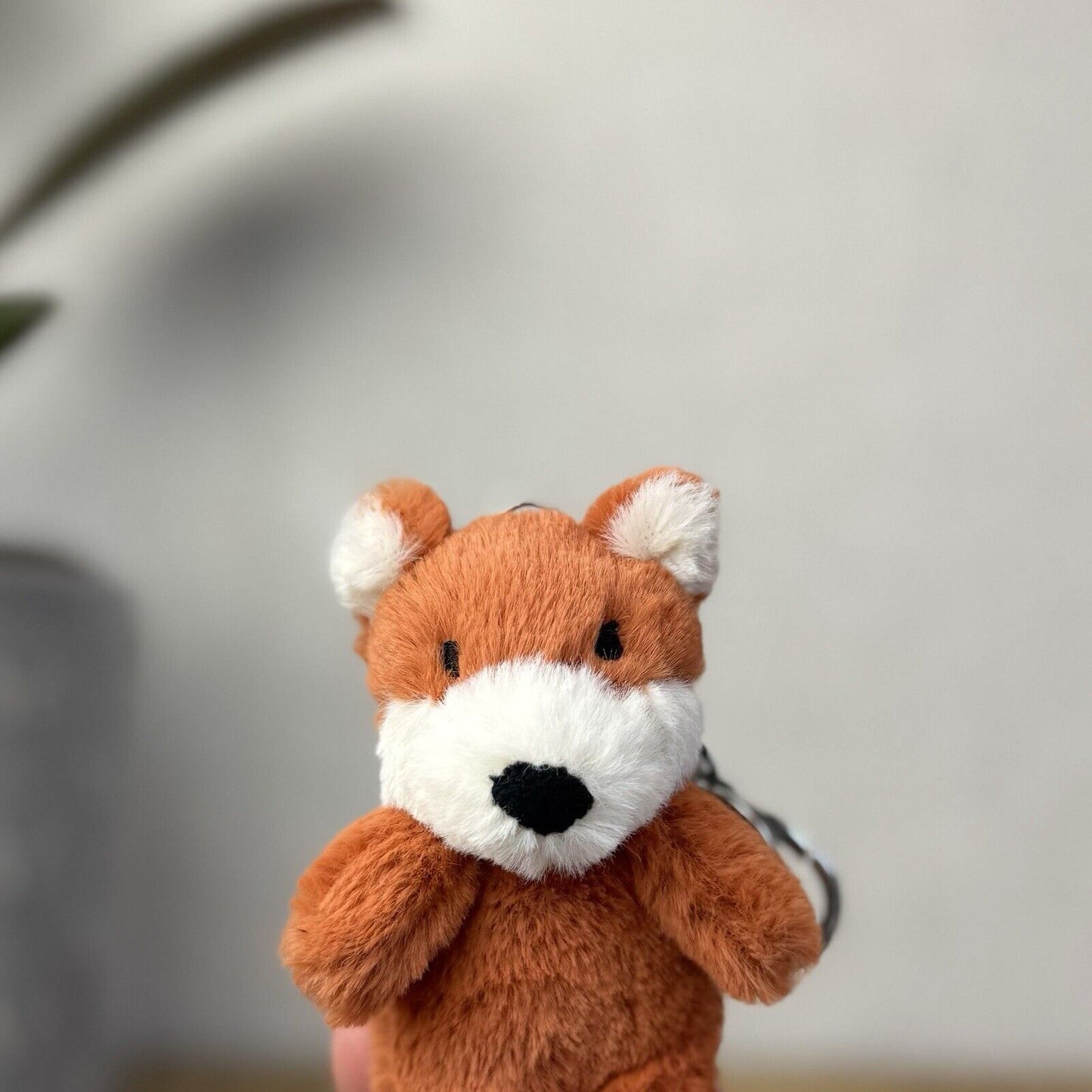 Jellycat Bashful Fox Bag Charm - Rare Tiny Fox Keyring Retired Collectible