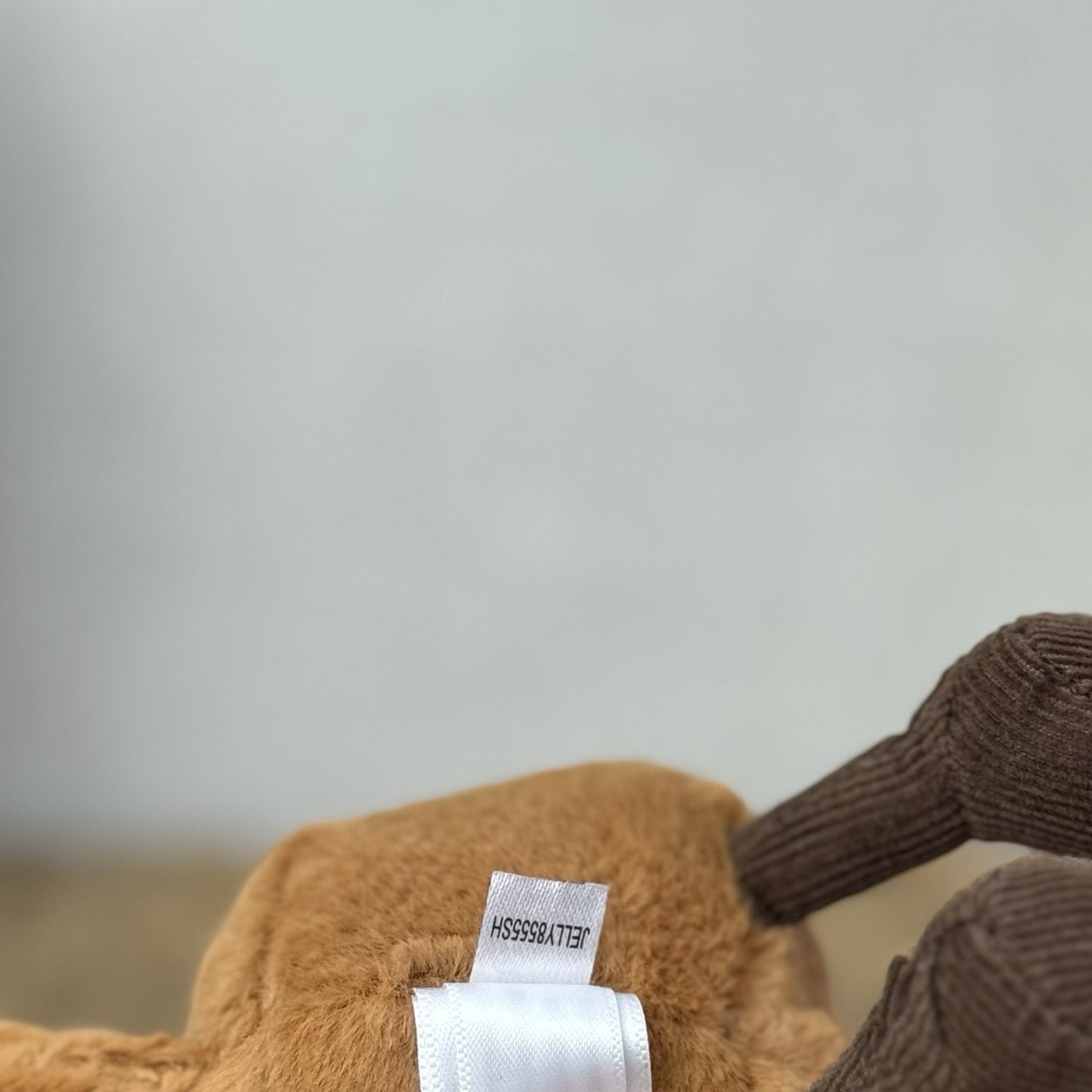 Jellycat Amuseabean Highland Cow - Small Brown Beanie Cow Soft Toy Retired 5”