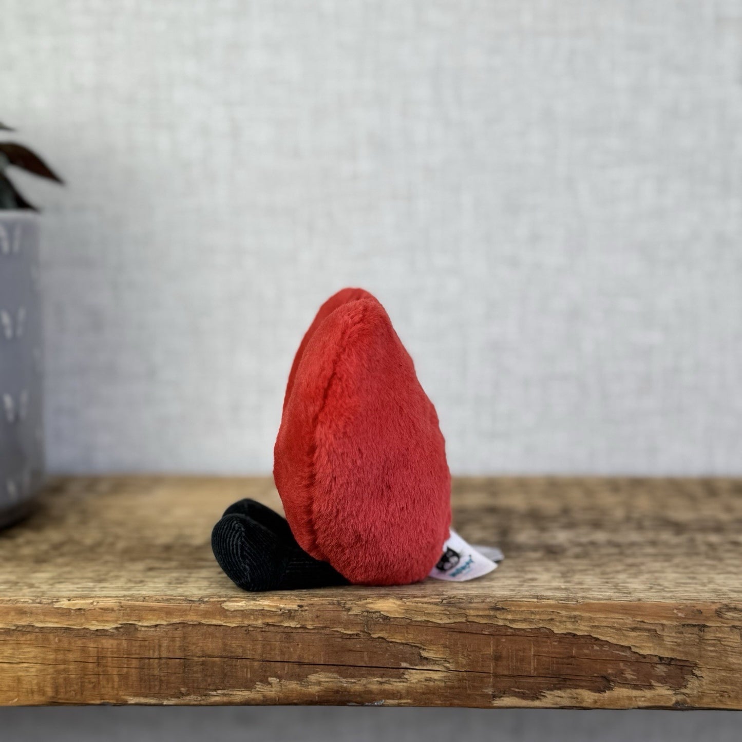 Jellycat Amuseable Red Heart - Small Heart Jellycat - Jellycat Heart - Small 4”