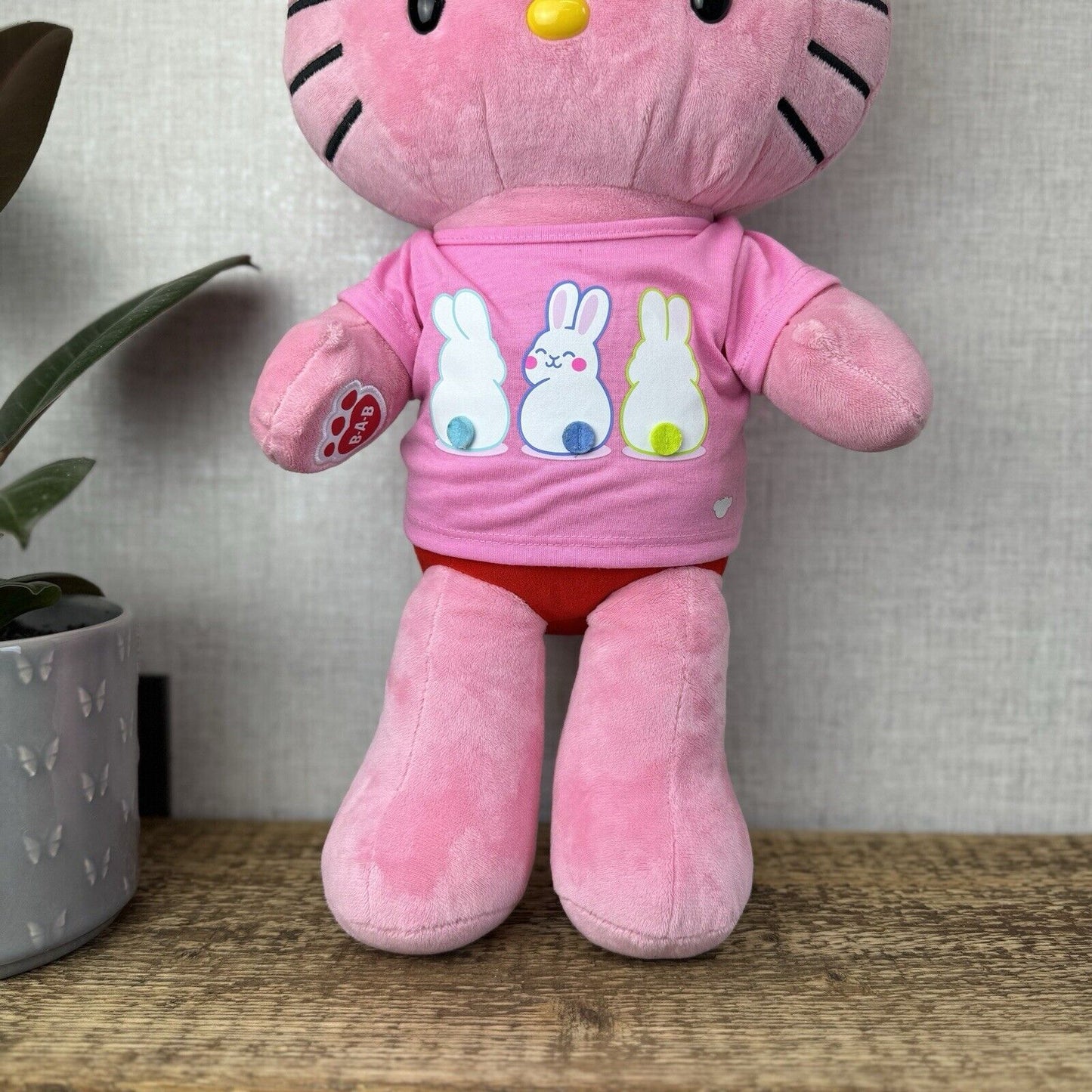 Build A Bear Hello Kitty Jolly Holly - Pink BAB hello Kitty Sanrio Collectible