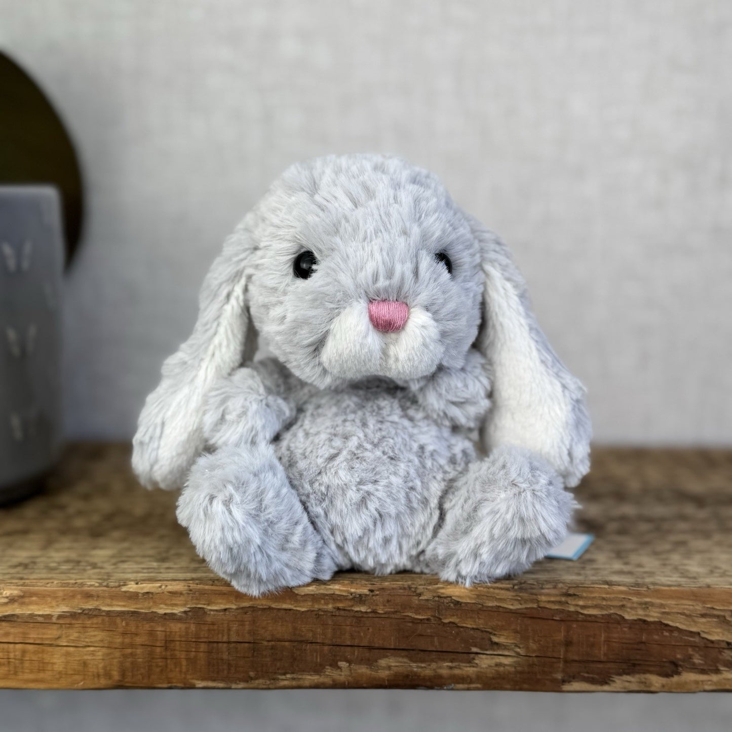 Jellycat Silver Yummy Bunny - Tiny Light Grey Bunny Rabbit New With Tags 6"