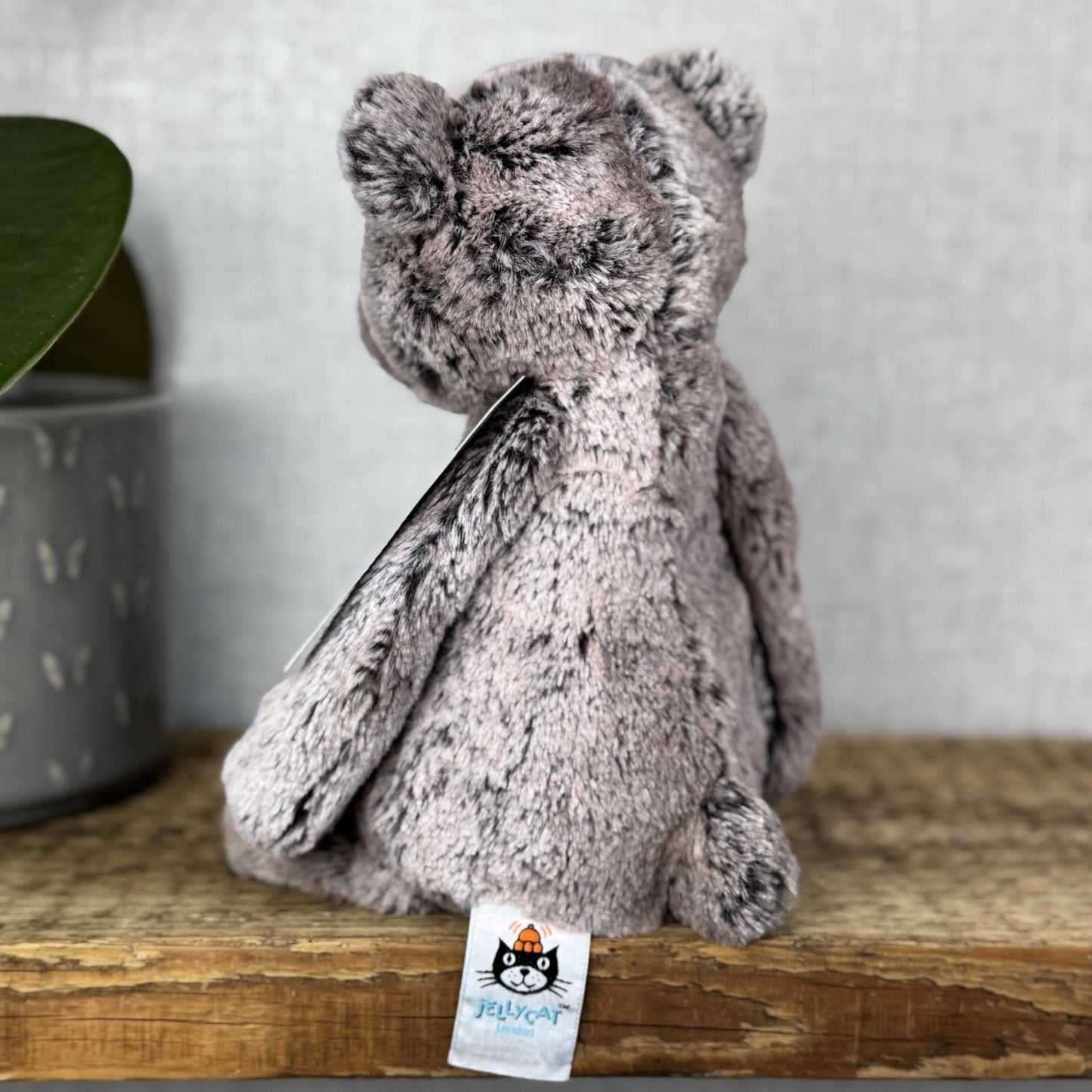 Jellycat Bramble Bear - Medium Woodland/cottontail colour Bashful Bear 12"