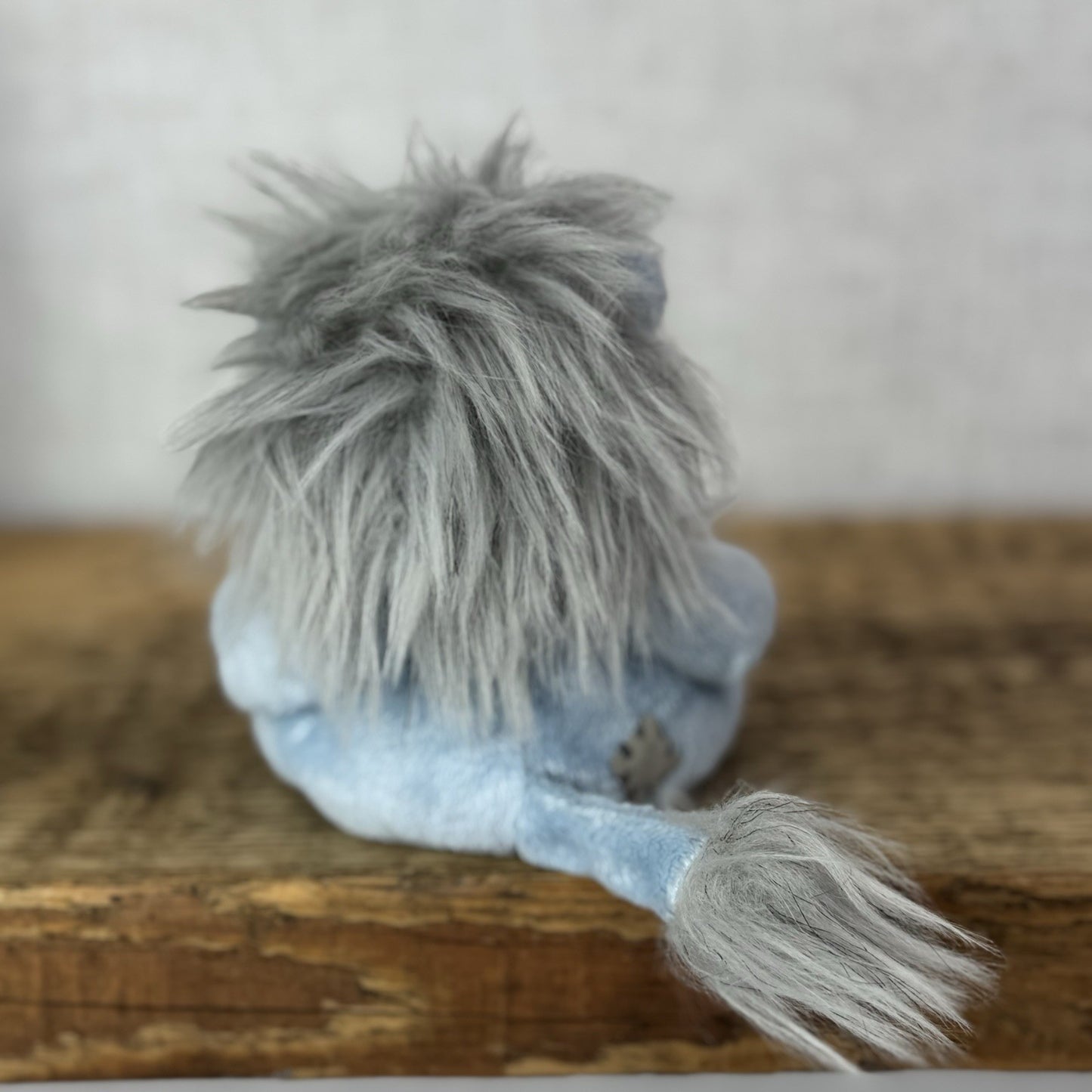Blue Nose Friends Rocky #9 - Mini Blue Lion Soft Toy Retired Mini Beanbag 5”