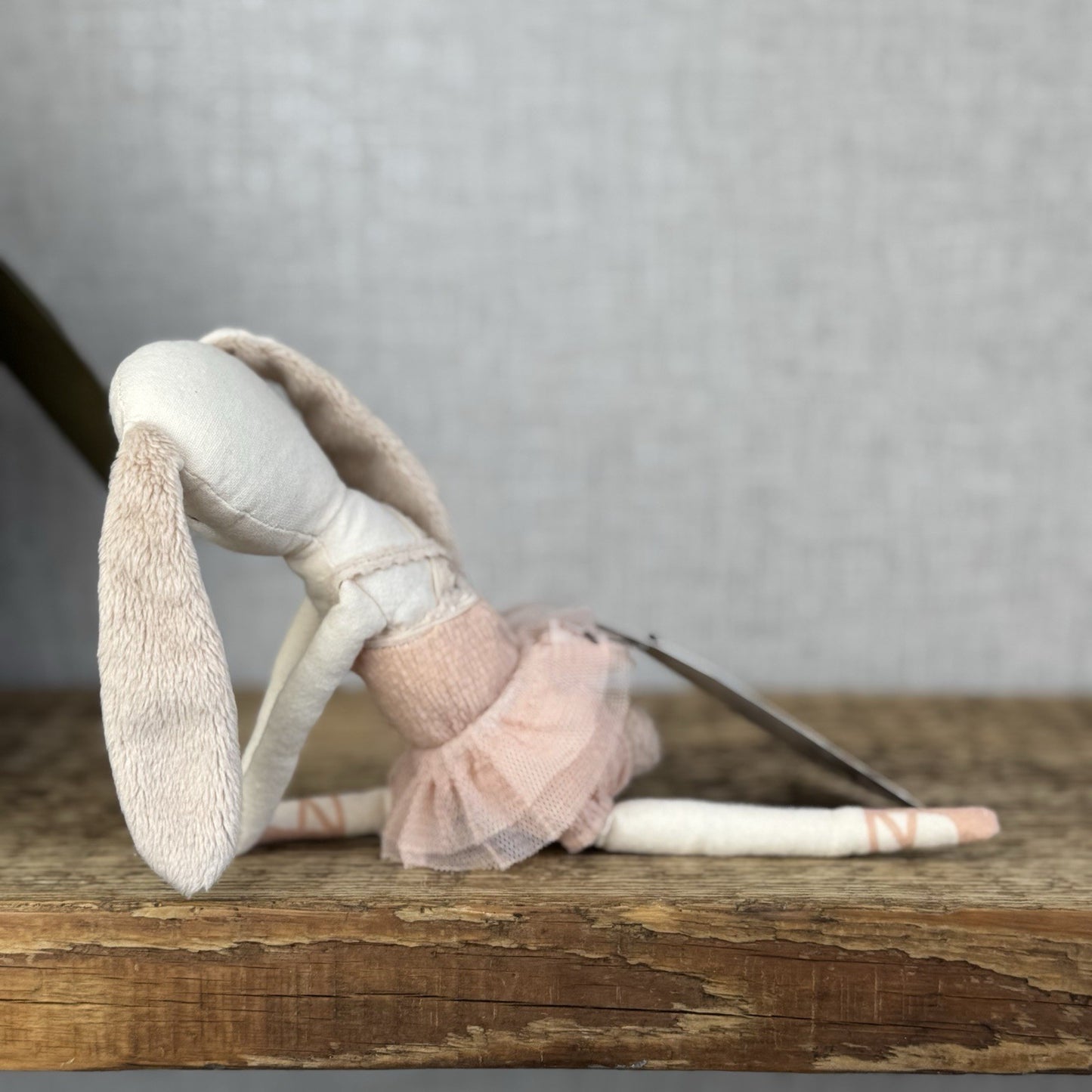 Maileg Dancing Ballerina Bunny Retired 2018 (No Tube) Retired Magnetic Hands 9”