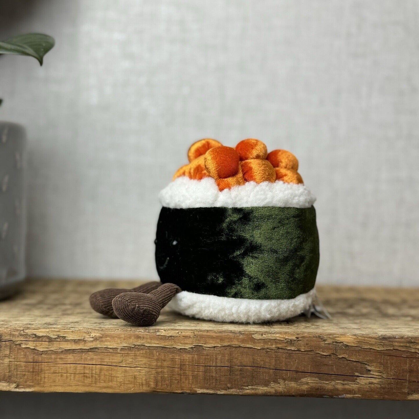 Jellycat Amuseable Sushi Maki - Retired Rare Jellycat Sushi Food Play Beanie 4"