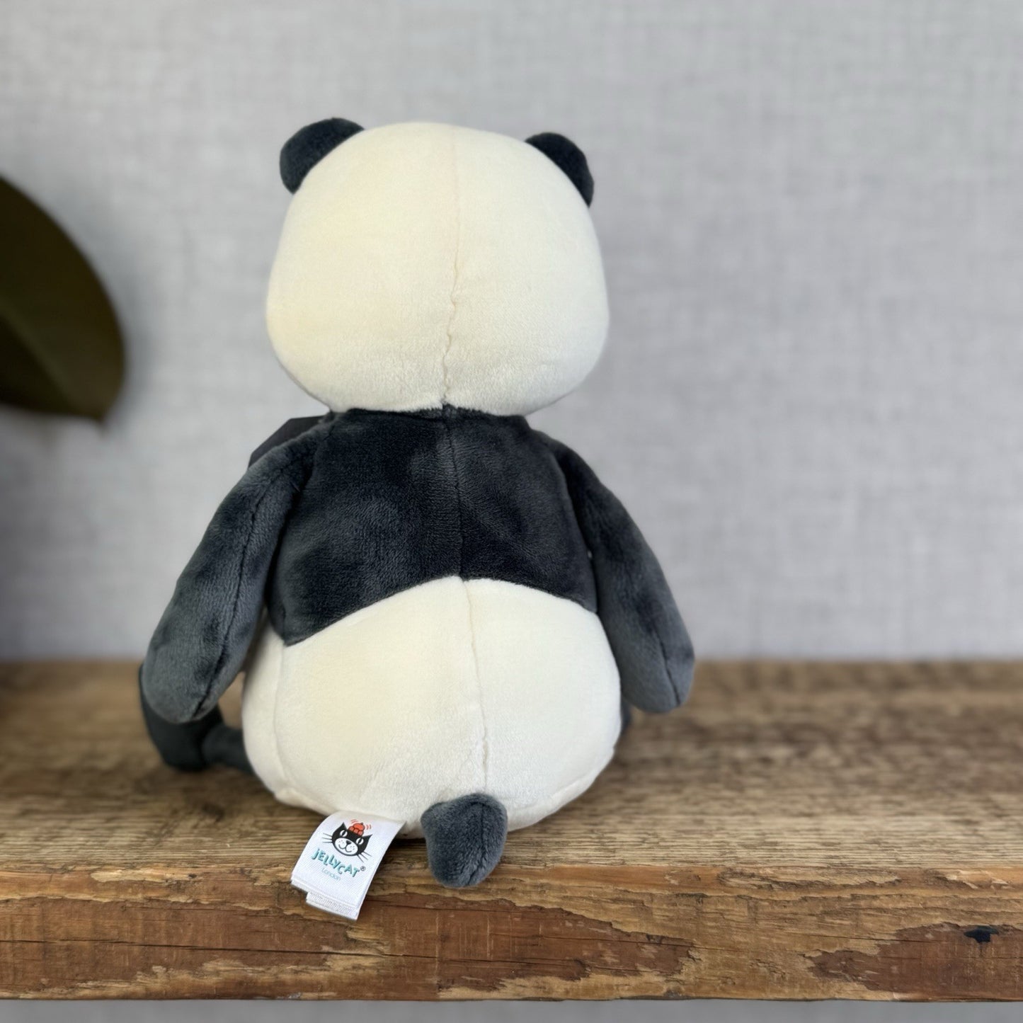 Jellycat Sleepee Panda Small - Small Velour Panda Beanie Plush Retired 10"