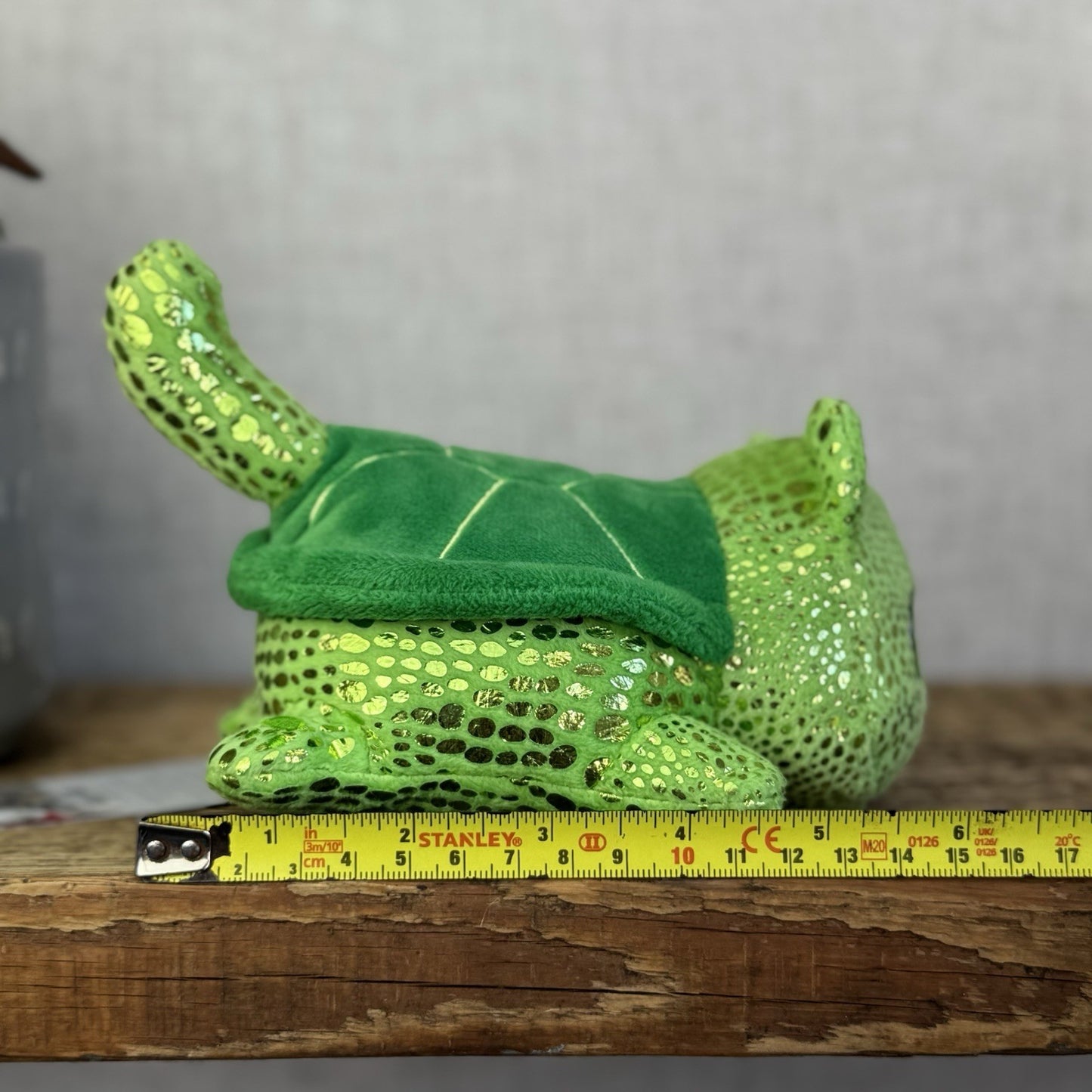 Aphmau MeeMeows - Turtle Plush Green Sparkly Sea Cat Collectible 5"