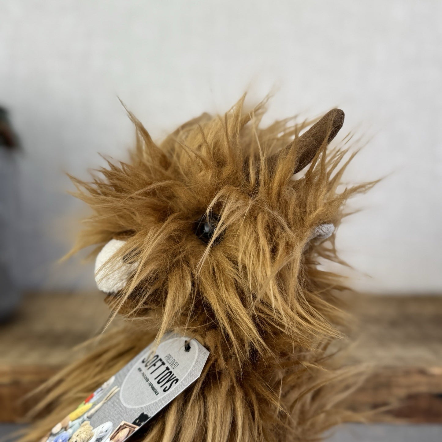 Wrendale Designs - Hannah Dale Junior Highland Cow - Small Gordon 10”
