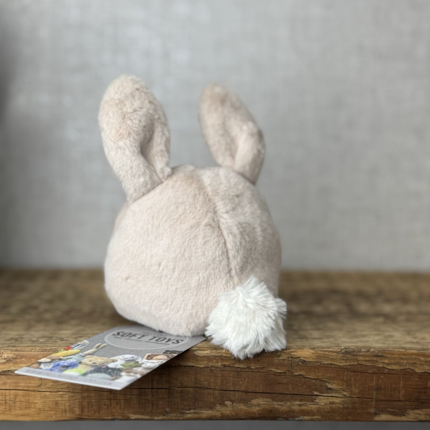 Jellycat Amuseabean Rabbit - Small Mini Bunny Plush Soft Toy Beanie 4” NWOT