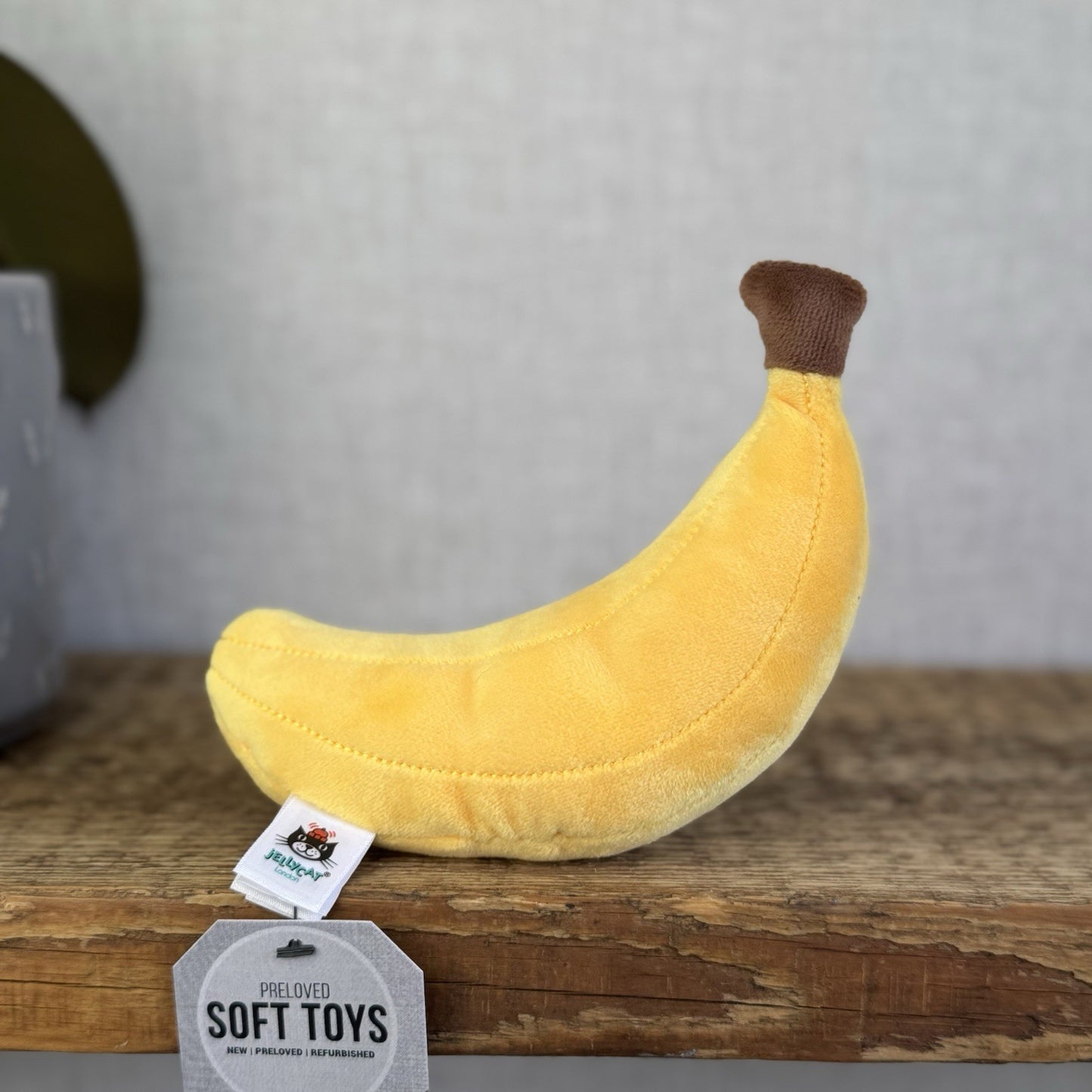 Jellycat Fabulous Fruit Banana - Banana Fruit Beanie Soft Toy Play Food (#2)