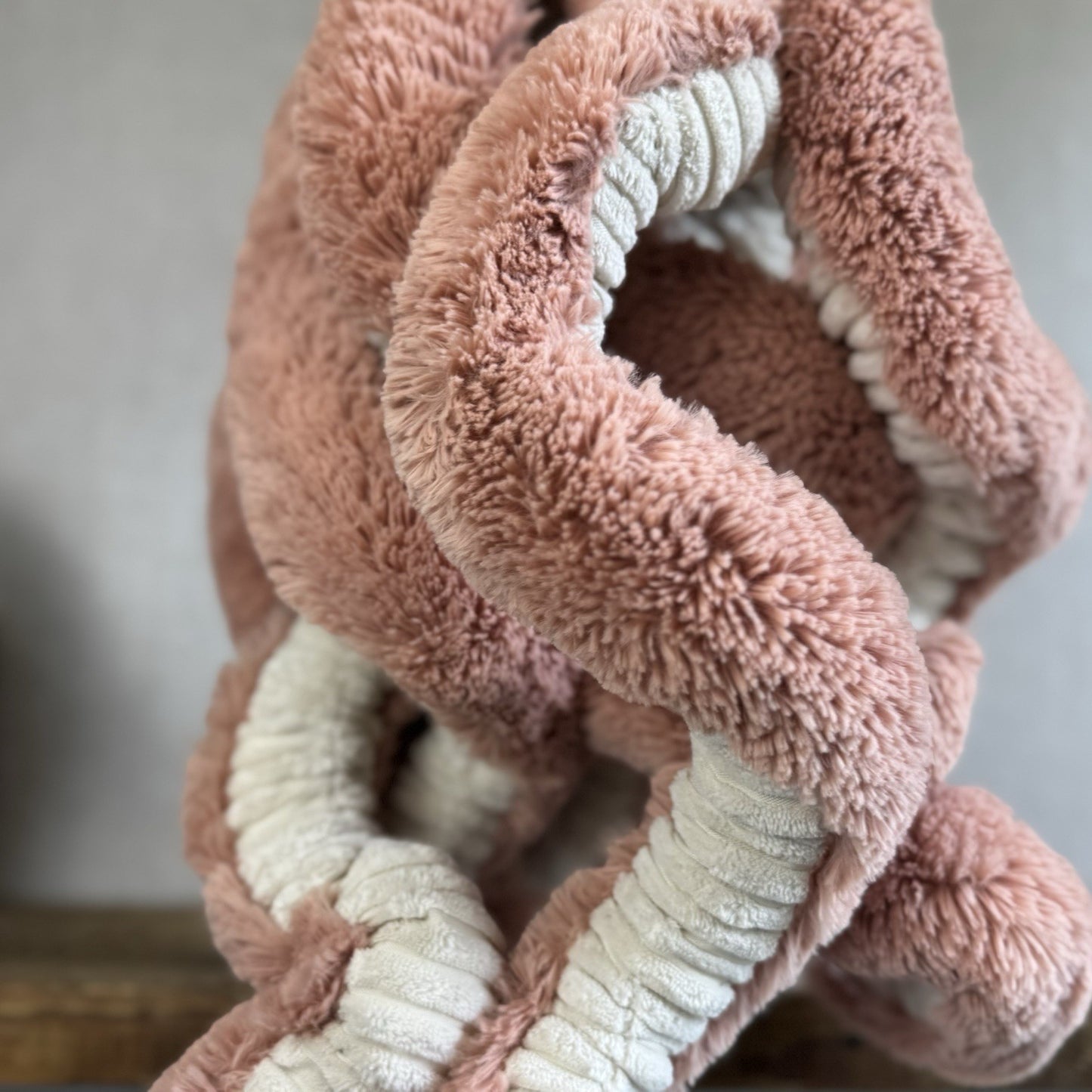 Jellycat Really Big Odell Octopus - Peach Large Octopus Beanie Toy Retired 86cm