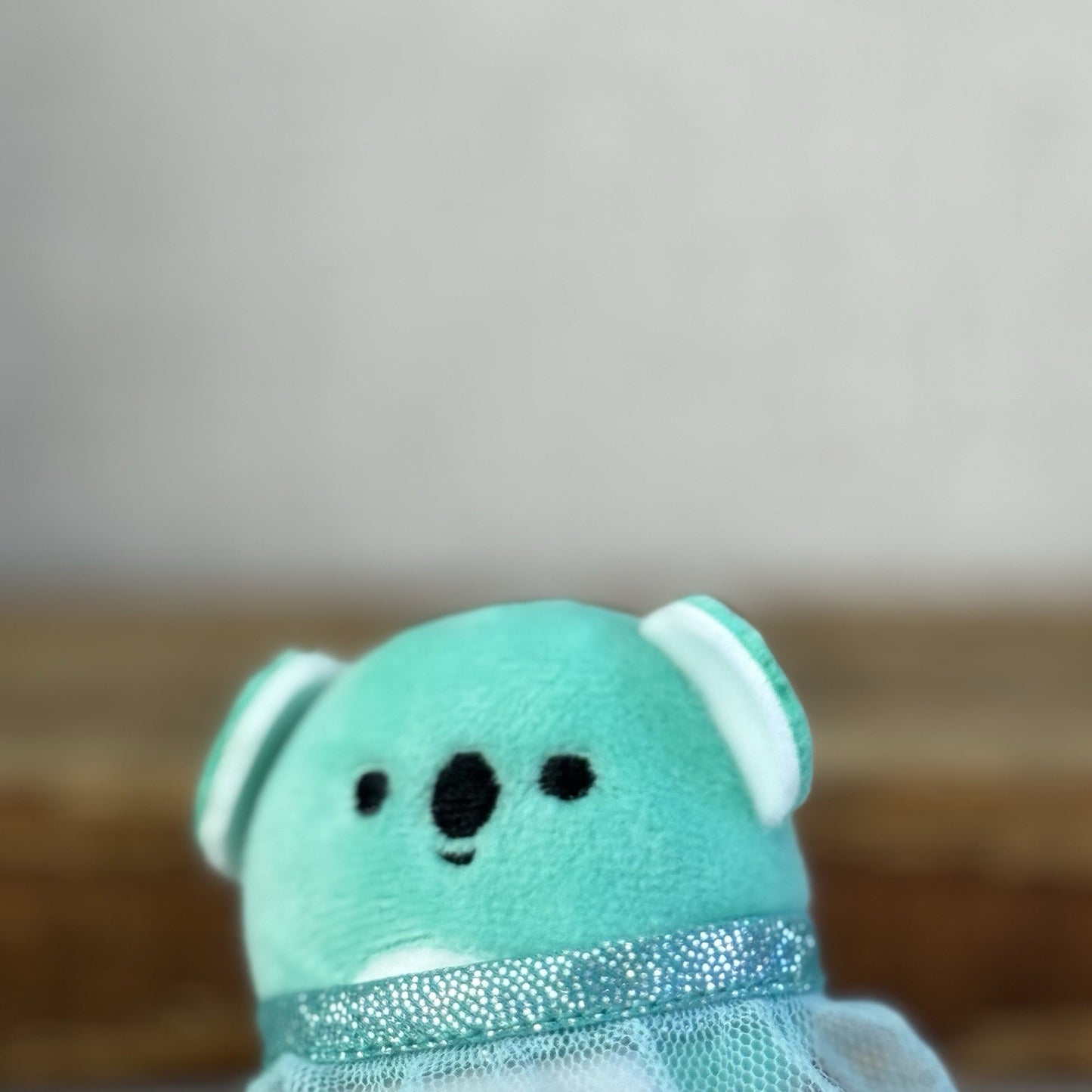 Squishmallow Squishville Kevin Koala - Blue Mini Squish Koala With Tutu 2”