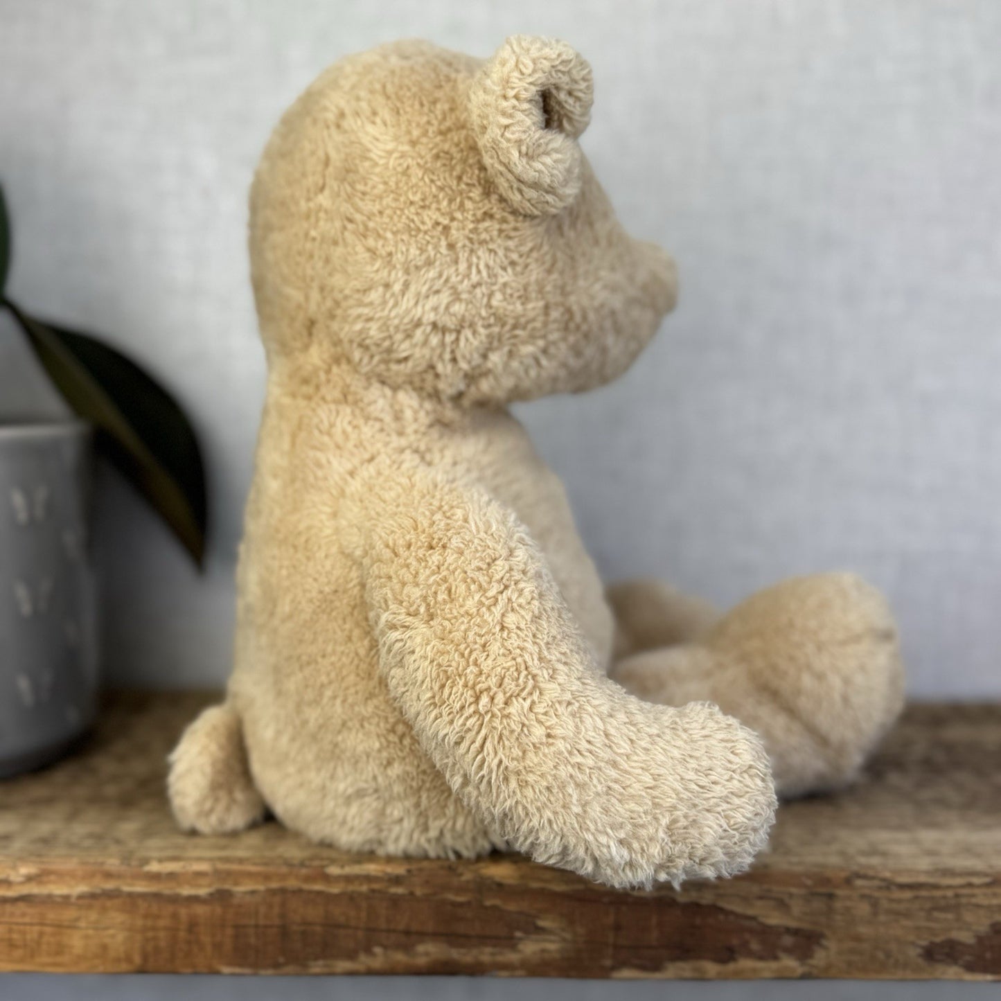 Barbara Bukowski Teddy Bear - Julian Lionheart Honey Beige Beanie Bear Retired