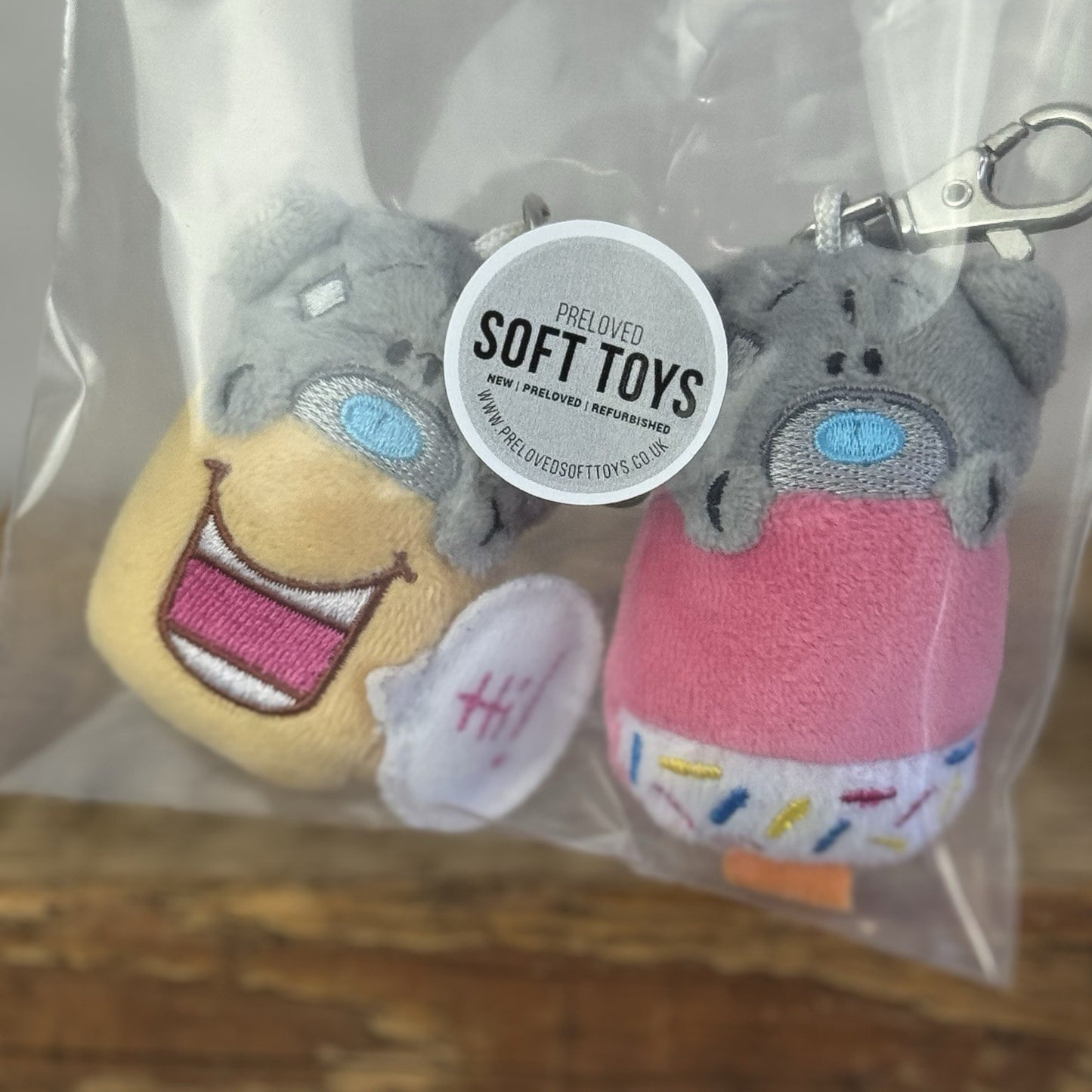 Blue Nose Friends - Ice Lolly Me To You Keyring Smiley Face Hi Keyring Cute