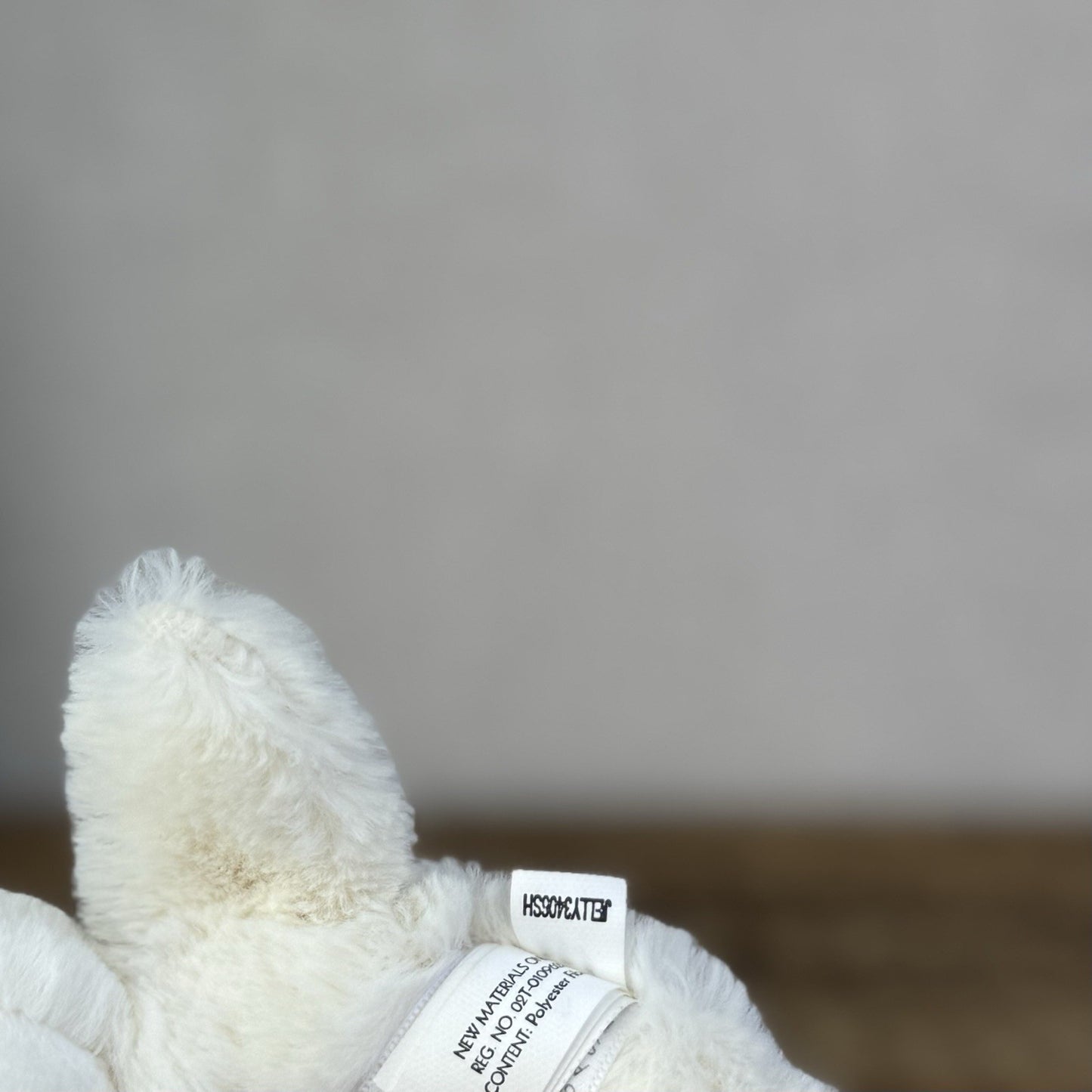 Jellycat Snowy Owl Rattle Ring - White Owl Rattle Grabber Plush Retired
