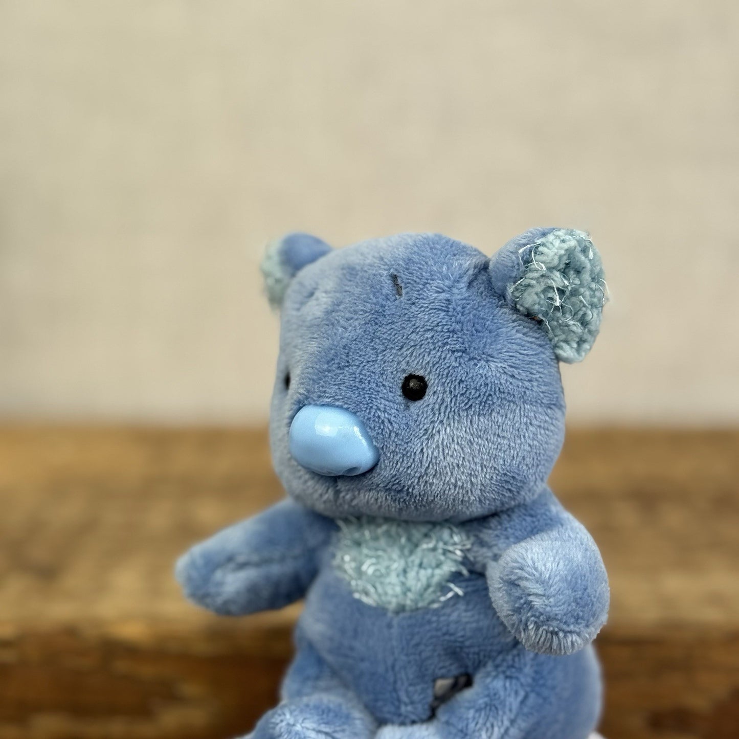 Blue Nose Friends Deelish Wombat #127 - Blue Mini Wild Animal Beanbag Plush NWOT