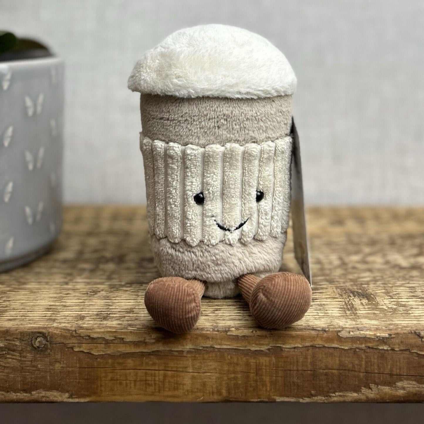 Jellycat Amuseable Coffee To Go Cup - Coffee Cup Soft Toy Beanie Collectible 8"