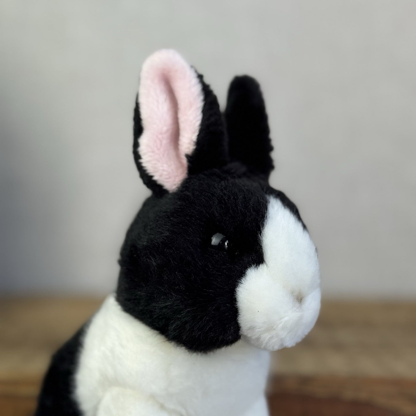 Wilberry Soft Toy Mini Dutch Bunny - Mini Black/White Lop Bunn Soft Toy NWOT