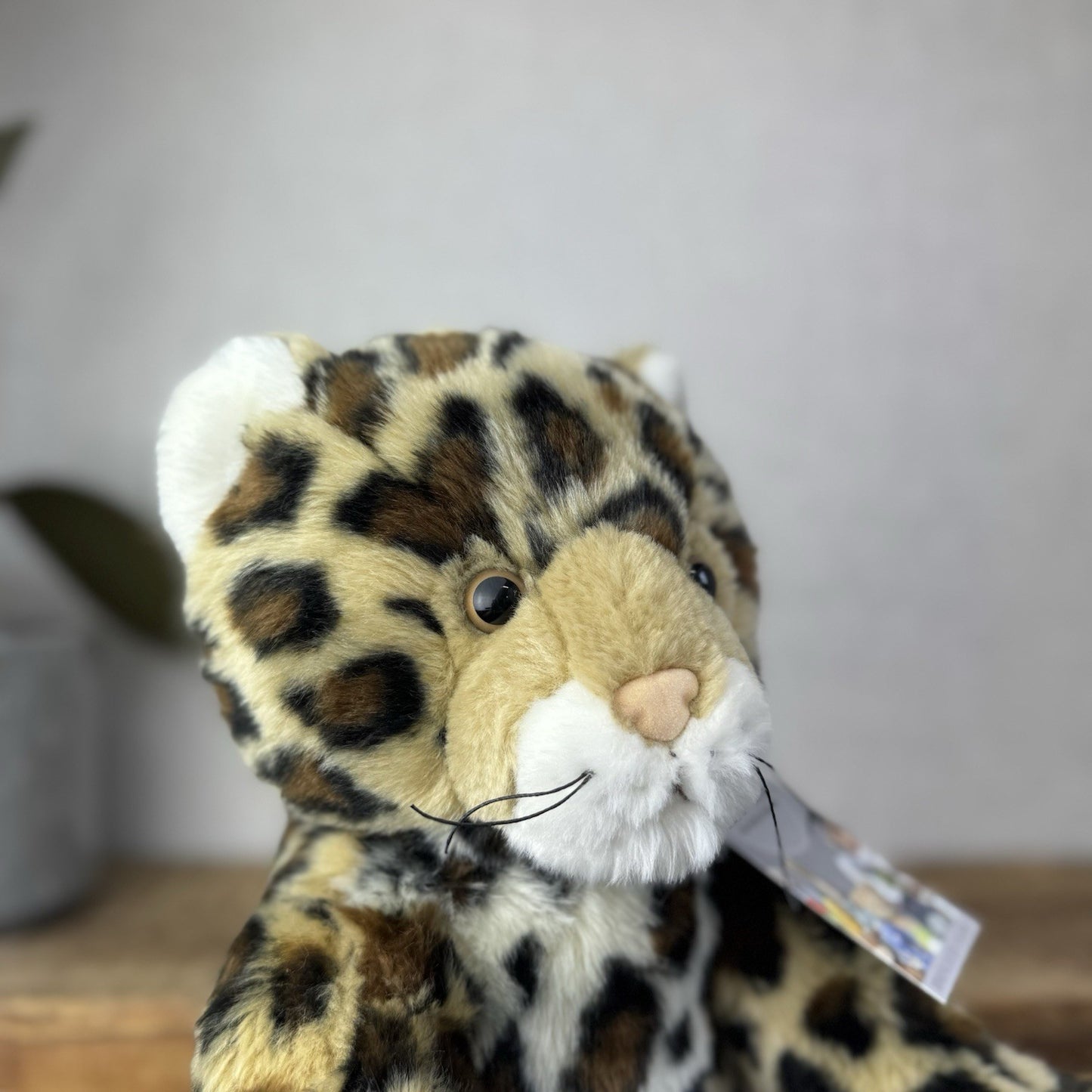 Build A Bear WWF Leopard Cheetah Plush Stuffed Animal 2012 World Wildlife 12"