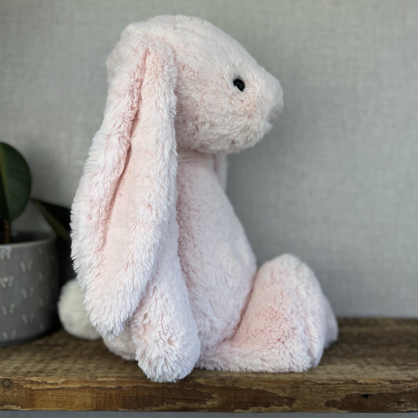 Jellycat Huge Bashful Pink Bunny - Large Baby Pink Bunny - Huge Rabbit 20"