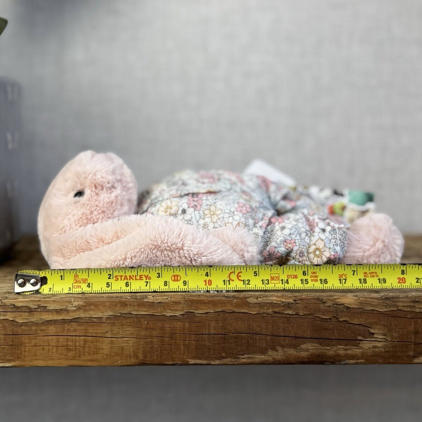 Jellycat Bedtime Blossom Bunny - Small Bunny In Pjamas - Pink Rabbit 8" (2)