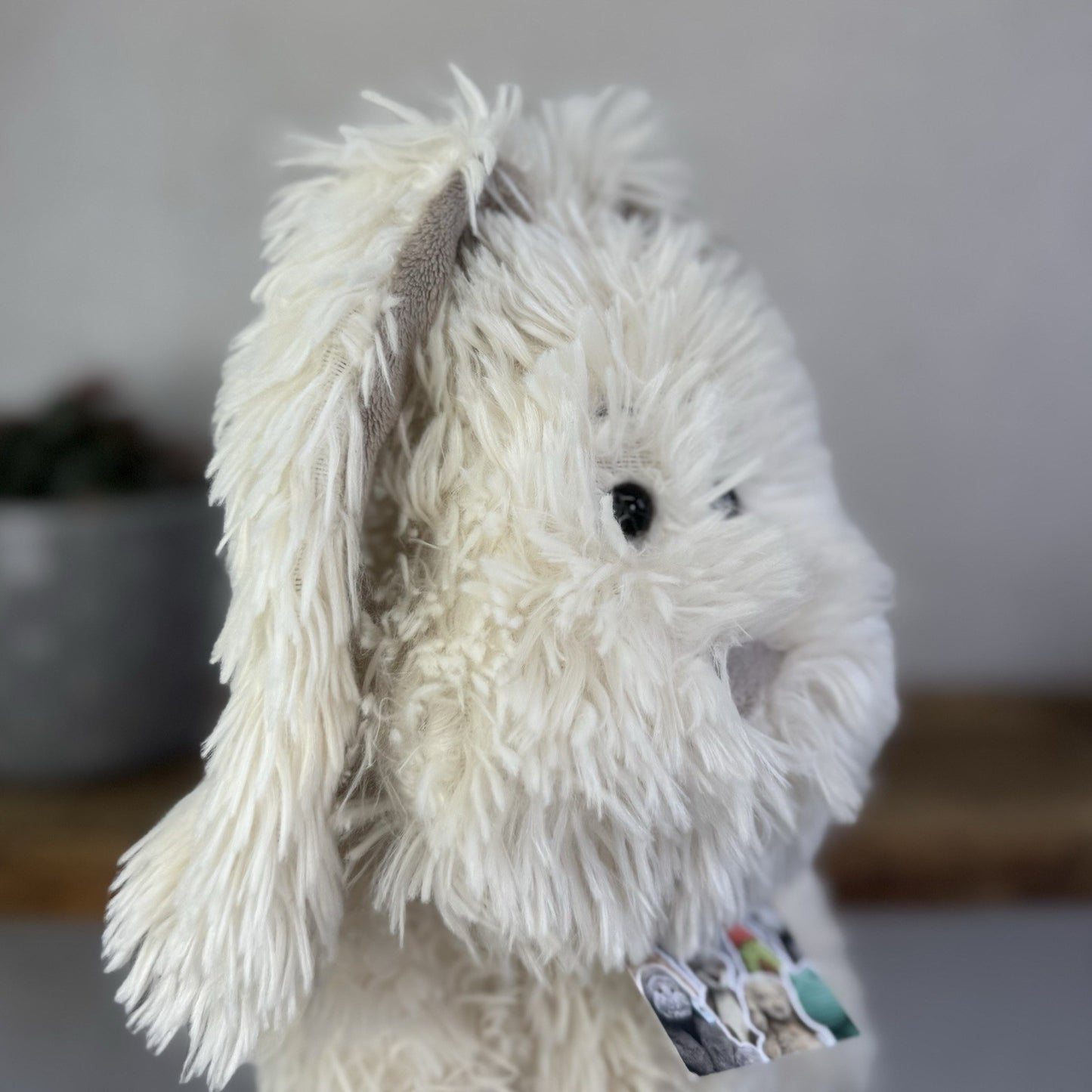 Jellycat Medium Truffles Bunny Rabbit - Large Cream Floppy Cushion Soft Vintage