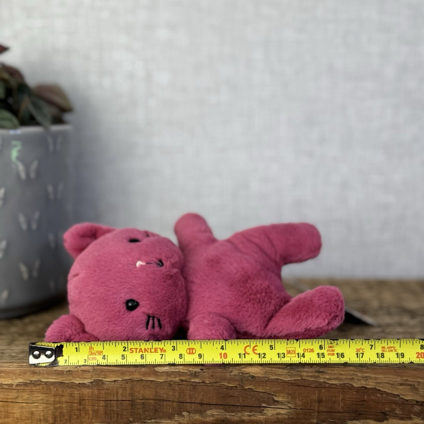 Jellycat Sweetsicle Cat - Tiny Pink Rabbit Plush Beanie New Without Tags 5"