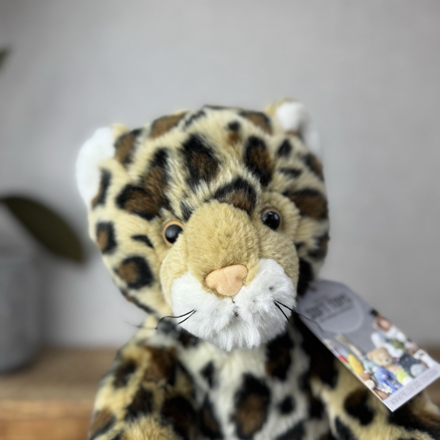 Build A Bear WWF Leopard Cheetah Plush Stuffed Animal 2012 World Wildlife 12"