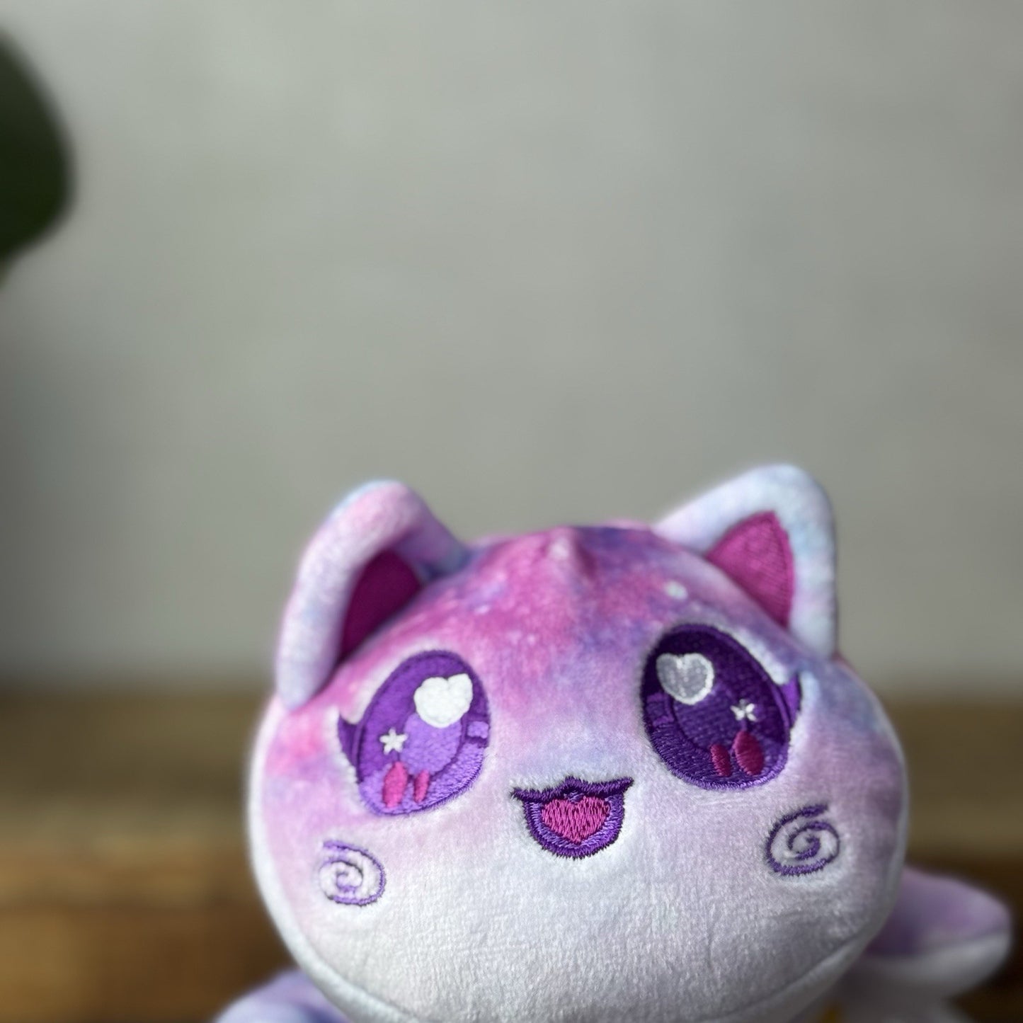 Aphmau MeeMeows - Celestial Galaxy Car - Pocket Squishy Cat Pink Small Cat 5"