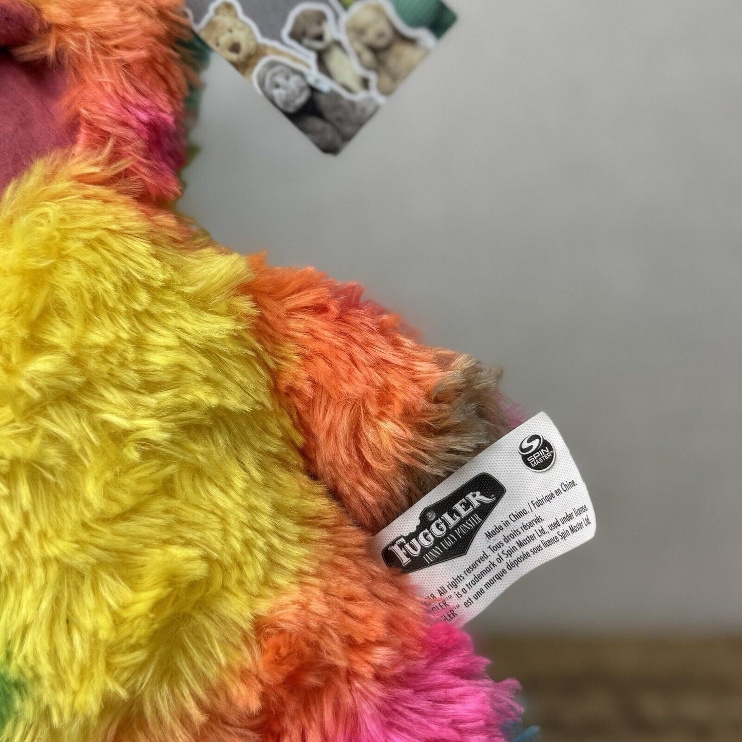 Fuggler Snuggler Grin Grin Fug - Rainbow Fluffy Fuggler Funny Ugly Monster