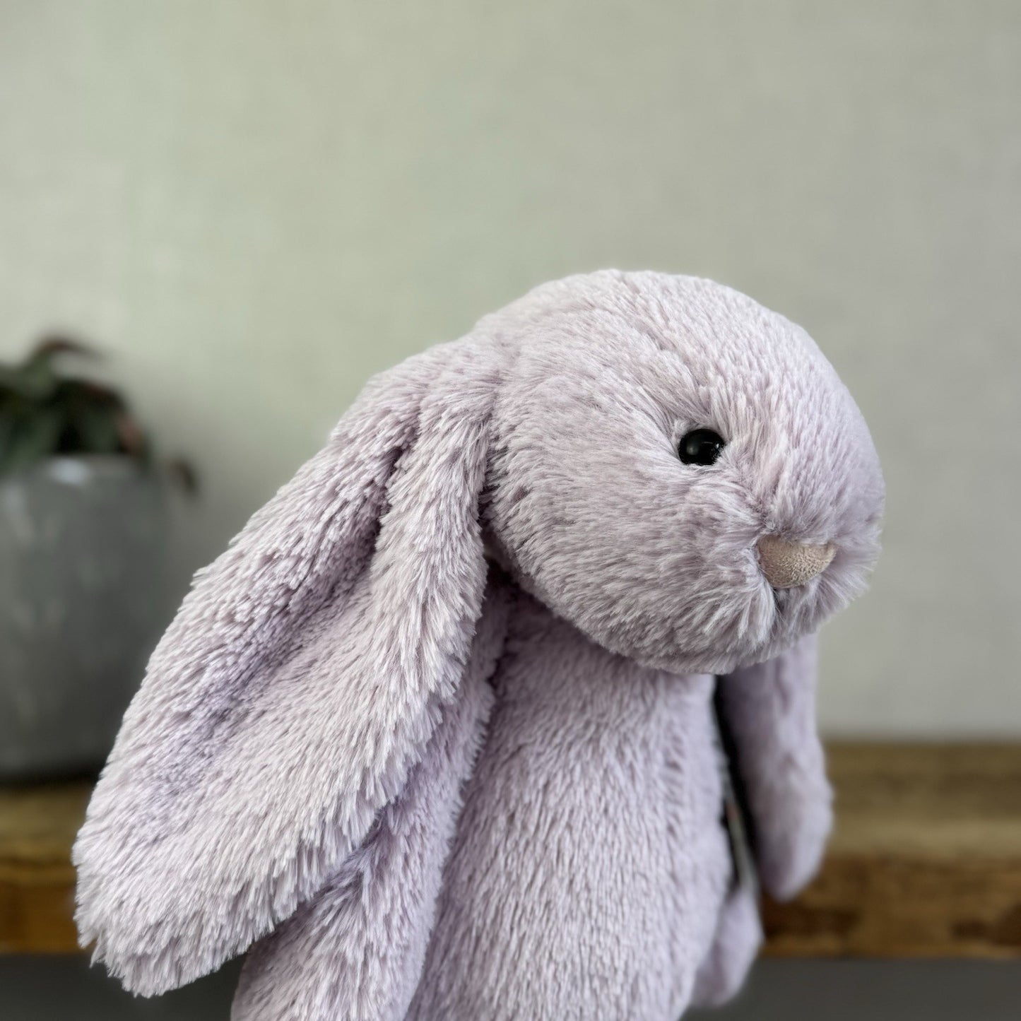 Jellycat Medium Bashful Hyacinth Bunny - Lilac Purple Bunny Rabbit 12”