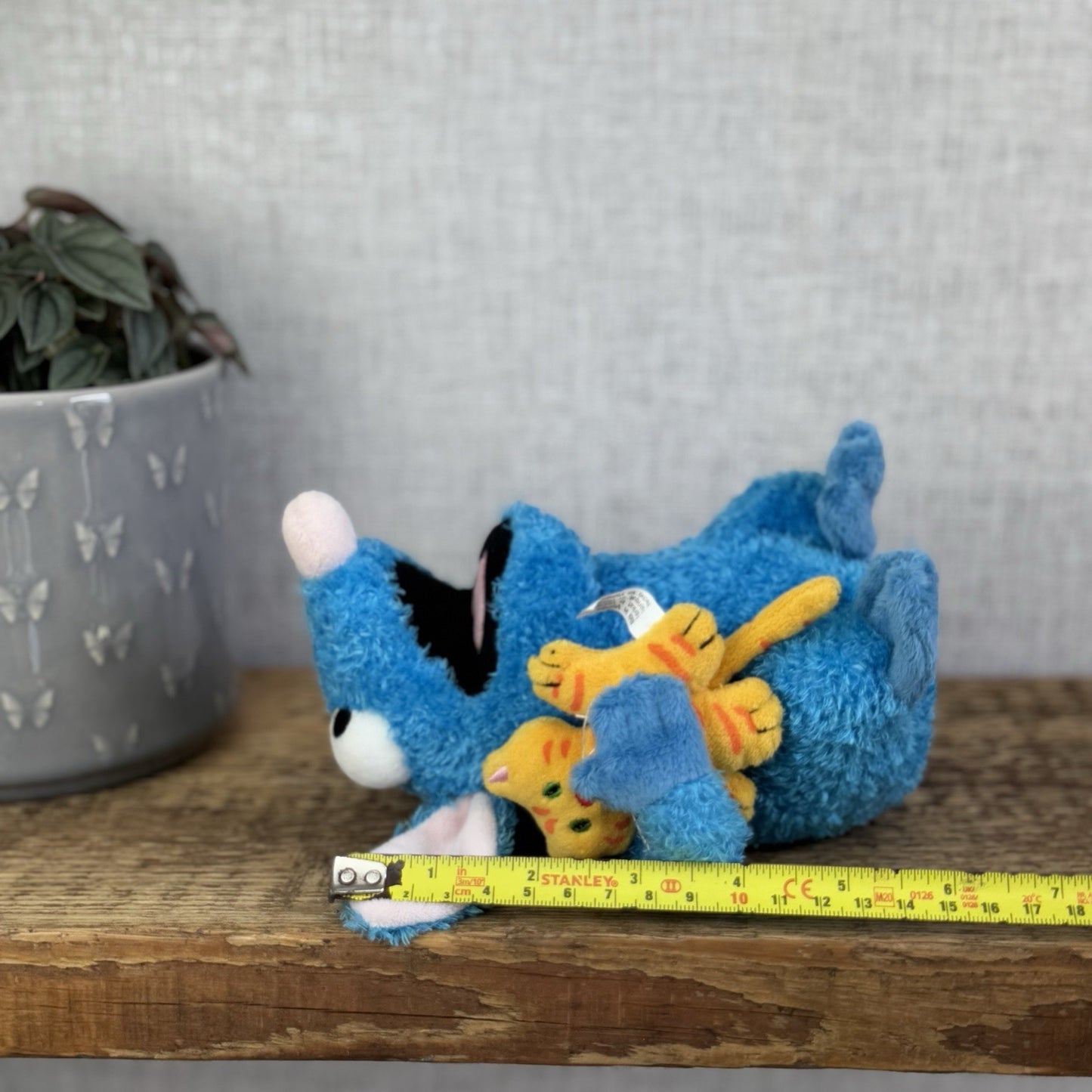 Disney Store Tutter Mouse With Kitty Cat Plush - Bear In The Big Blue House 5”