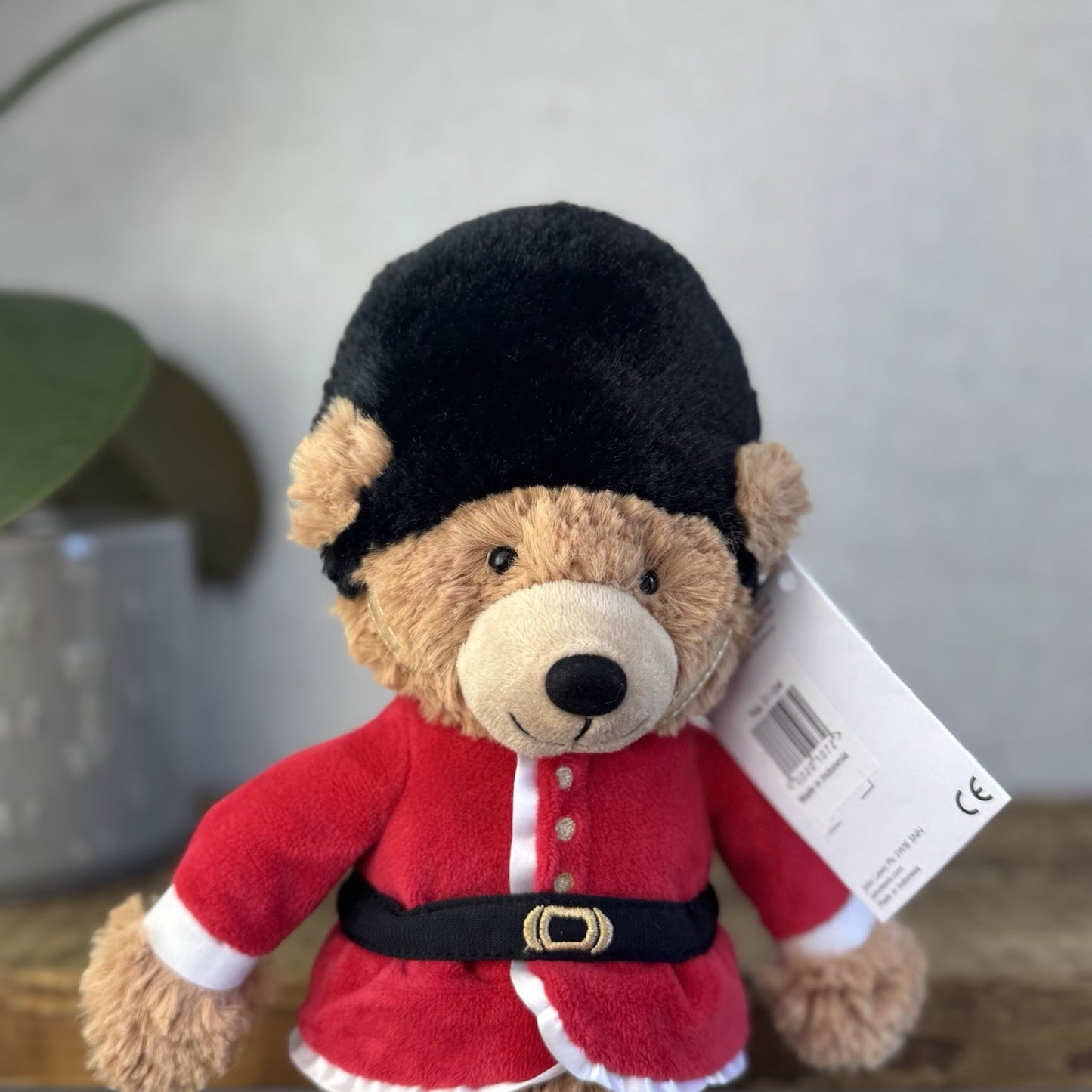 John Lewis Queens Guard Teddy Bear - Small Teddy (Jellycat Collaboration)