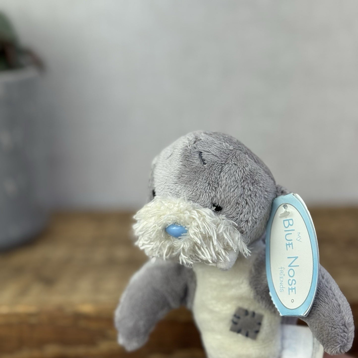 Blue Nose Friends Bubbler #56 - Mini Walrus Soft Toy Beanie Collectible 5"