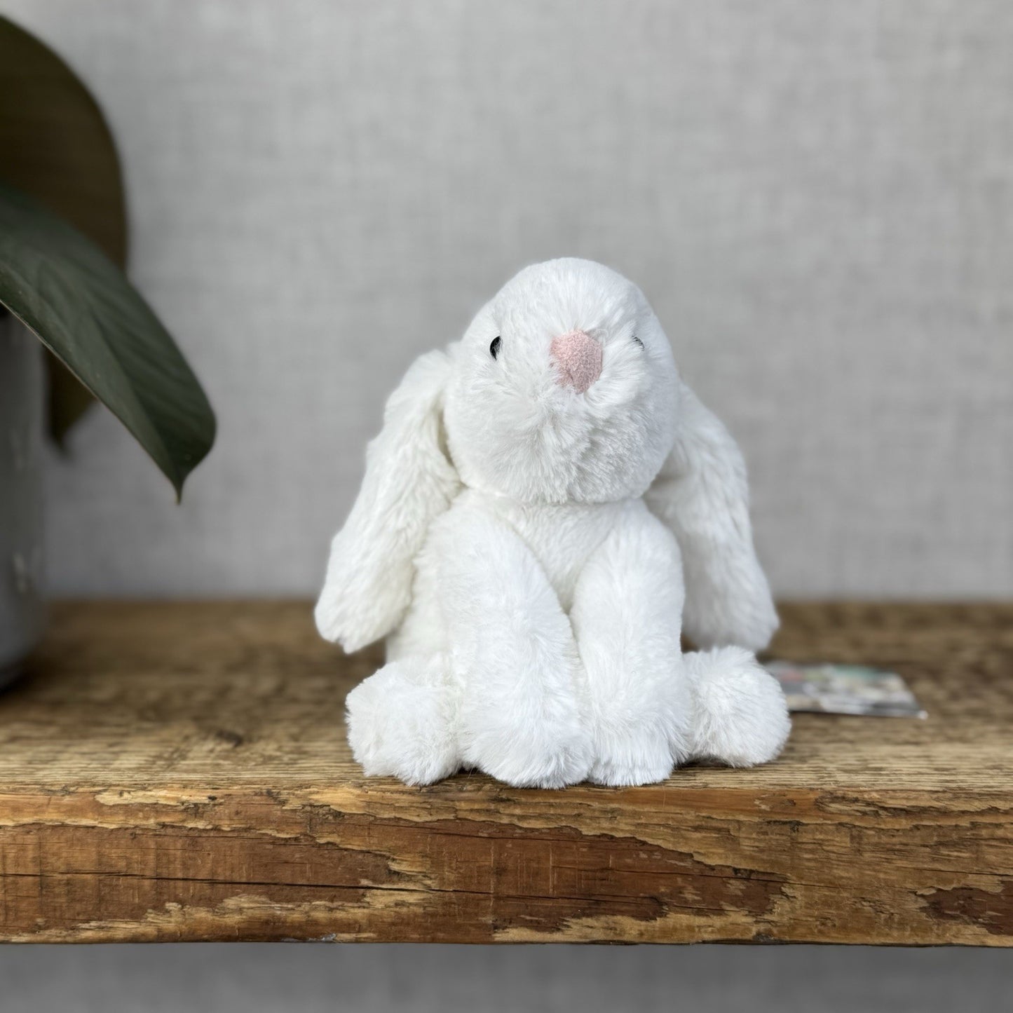Jellycat Tiny White Smudge Bunny Rabbit - Tiny White Company Exclusive Smudge 8”