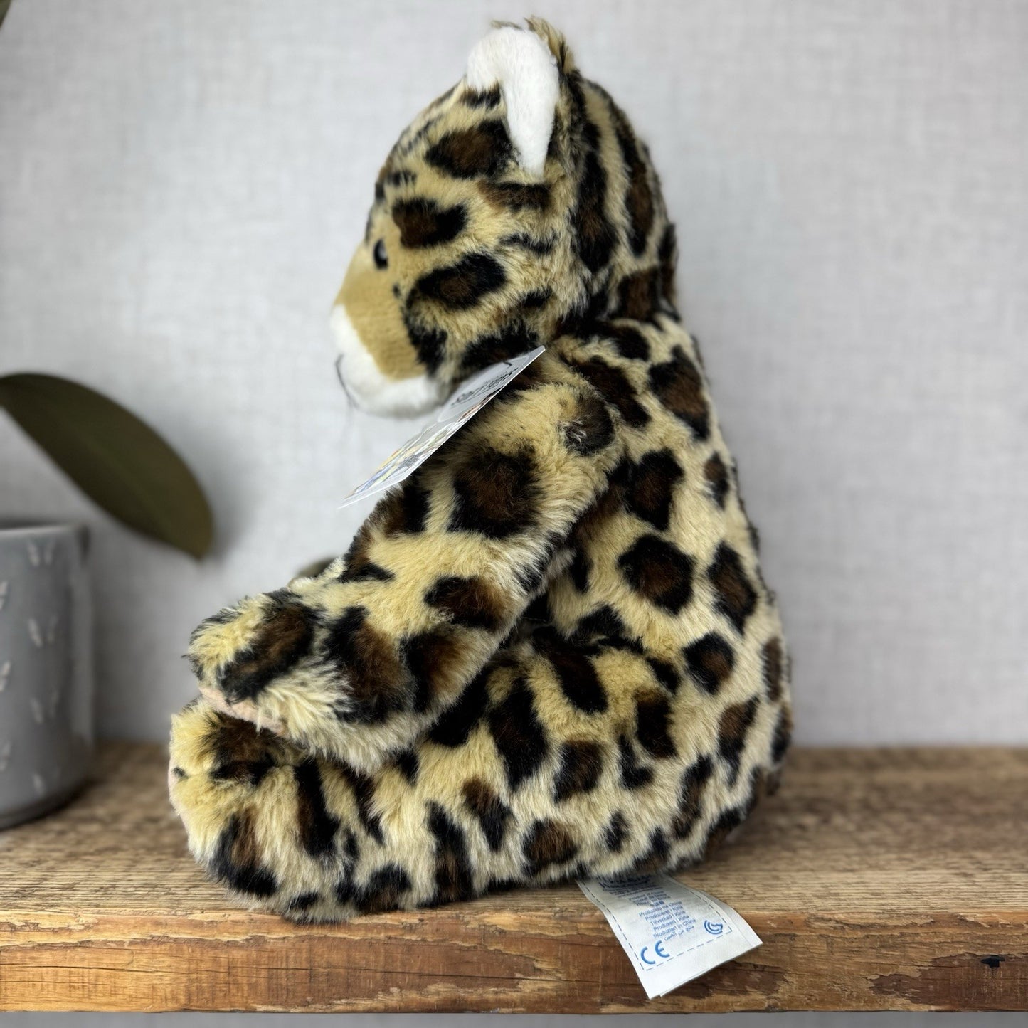 Build A Bear WWF Leopard Cheetah Plush Stuffed Animal 2012 World Wildlife 12"