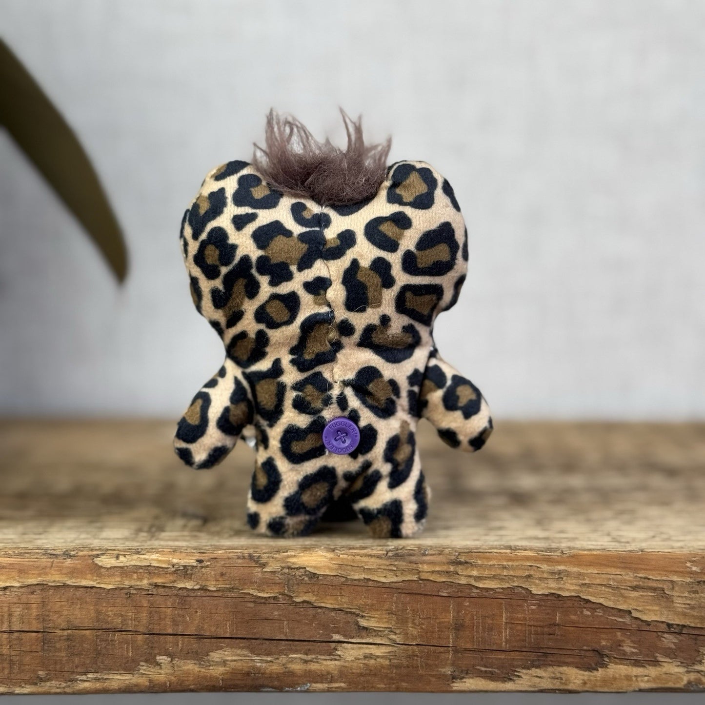 Fuggler Baby Fugg Leopard Print Screech Baby - Brown Tiny Fuggler Baby Mini