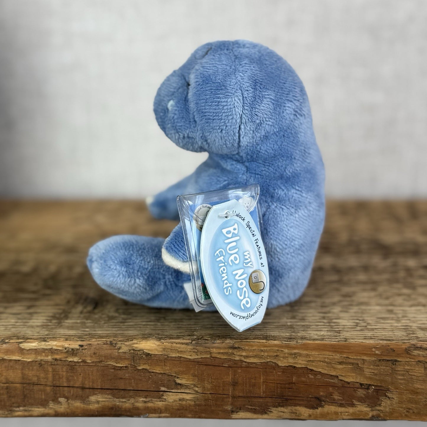 Blue Nose Friends Float #96 - Carte Blanche Mini Manatee Blue Soft Toy With Tags