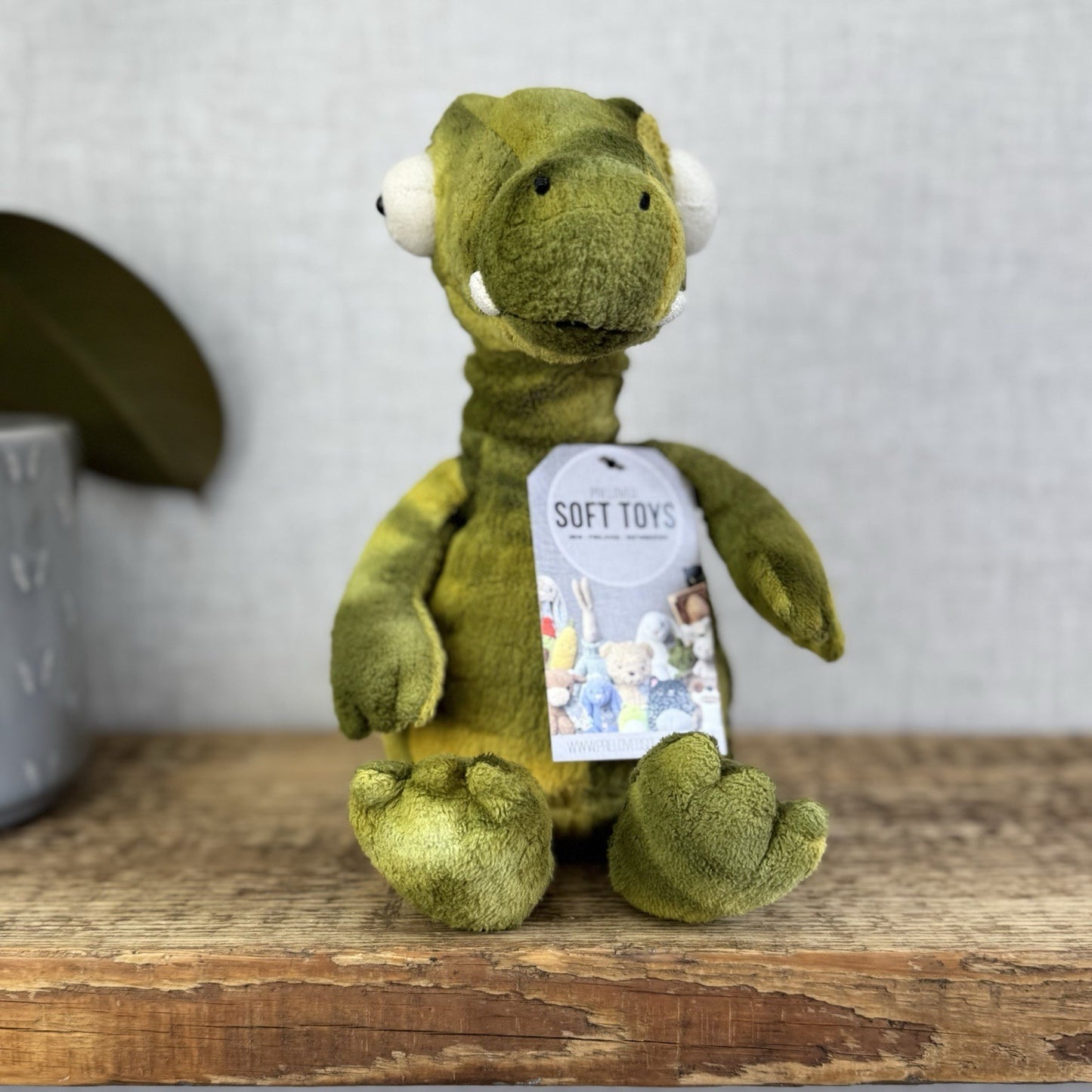 Jellycat Alan Alligator plush soft cuddly toy retired - Crocodile Soft Plush