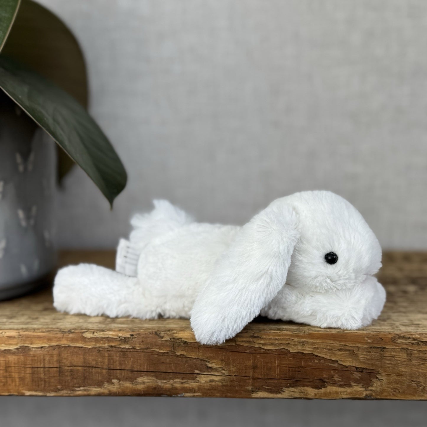 Jellycat Tiny White Smudge Bunny Rabbit - Tiny White Company Exclusive Smudge 8”