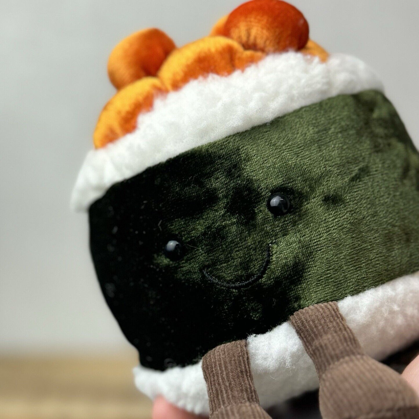 Jellycat Amuseable Sushi Maki - Retired Rare Jellycat Sushi Food Play Beanie 4"