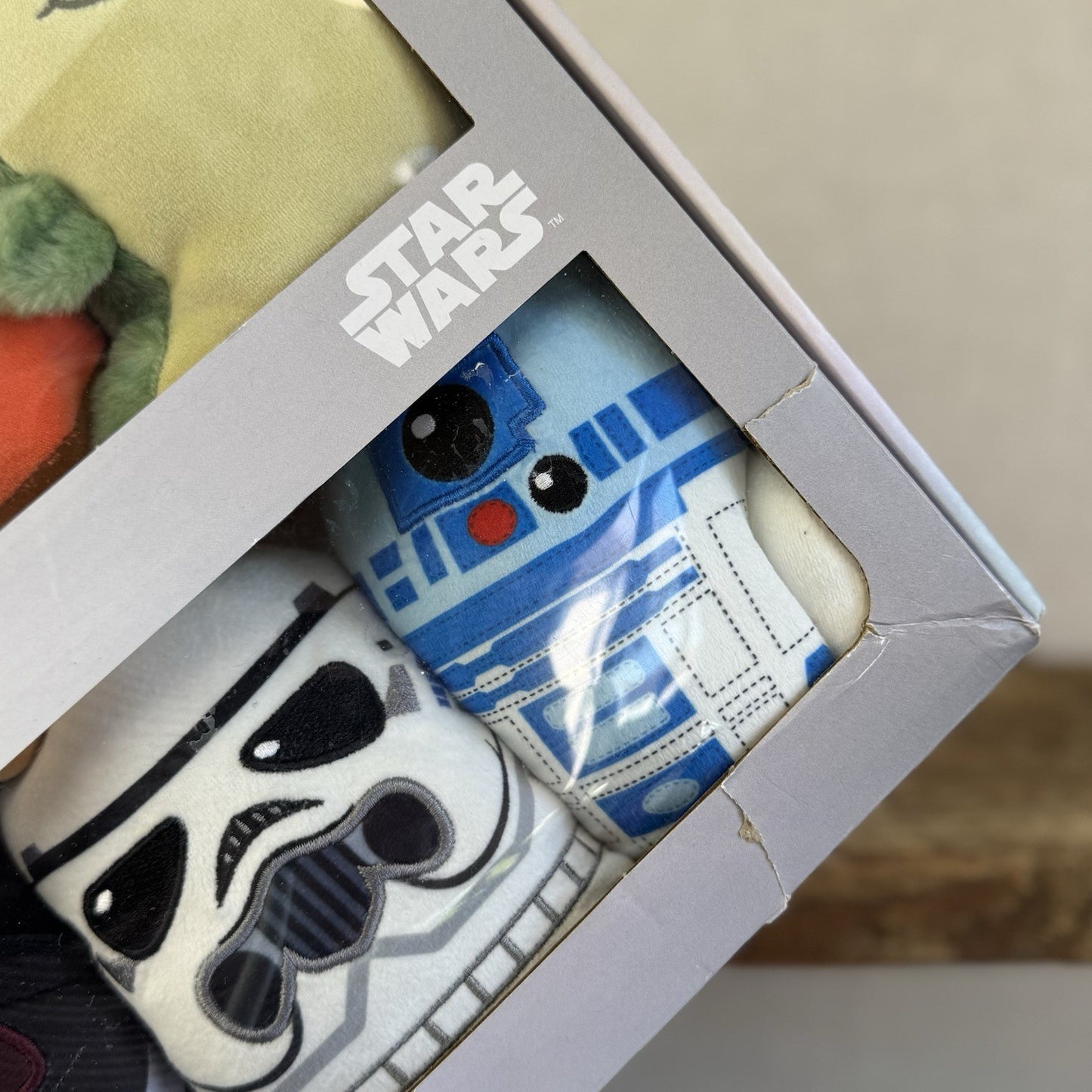 Disney 100 Star Wars Cutopia Set of 8 Soft Plush Squishmallaw Collectible Box
