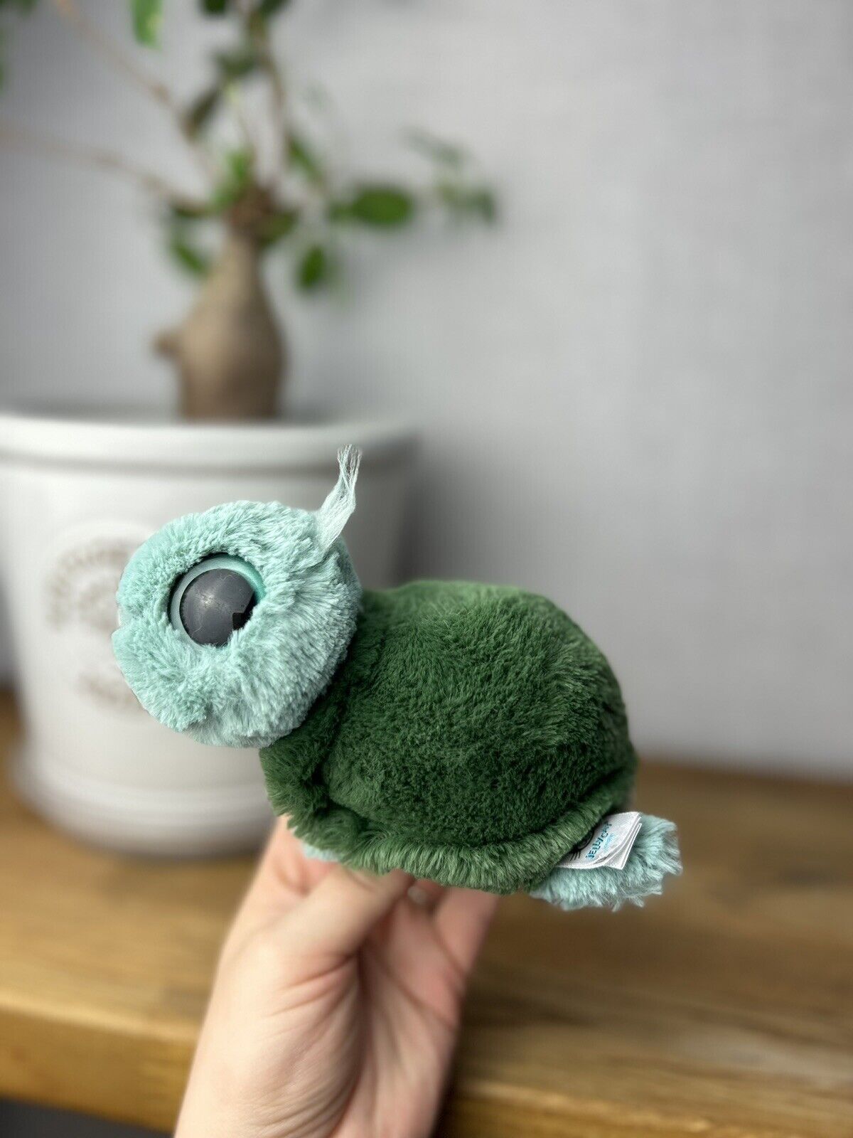 Jellycat Frizzles Tortoises - Jellycat Turtle - Frizzles - Big Eye Turtle