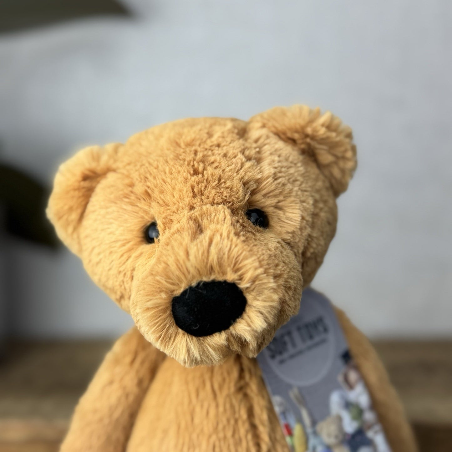Jellycat Bashful Bear - Medium Brown Bashful Bear/ Orange Brown Retired 12” (#2)