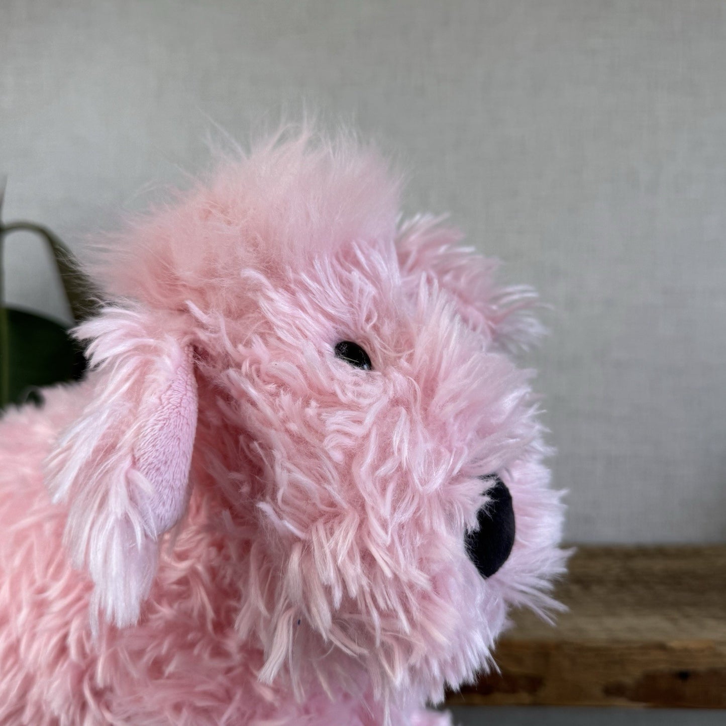 Jellycat Pink Truffles Puppy Dog - Truffles Puppy Soft Pink NWOT Cushion 14”